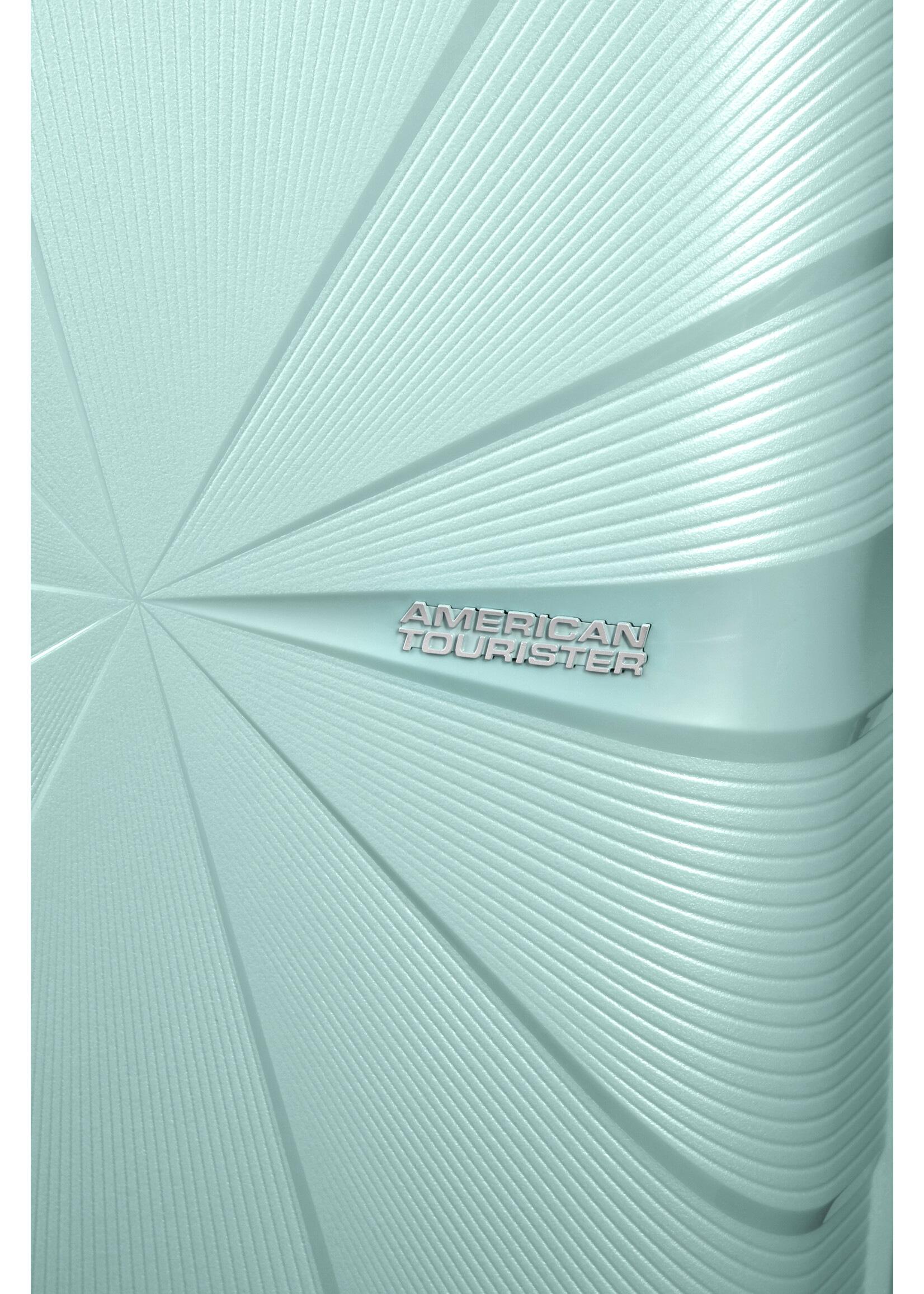 AMERICAN TOURISTER STARVIBE SPINNER 67 EXP METALLIC SURF BLUE