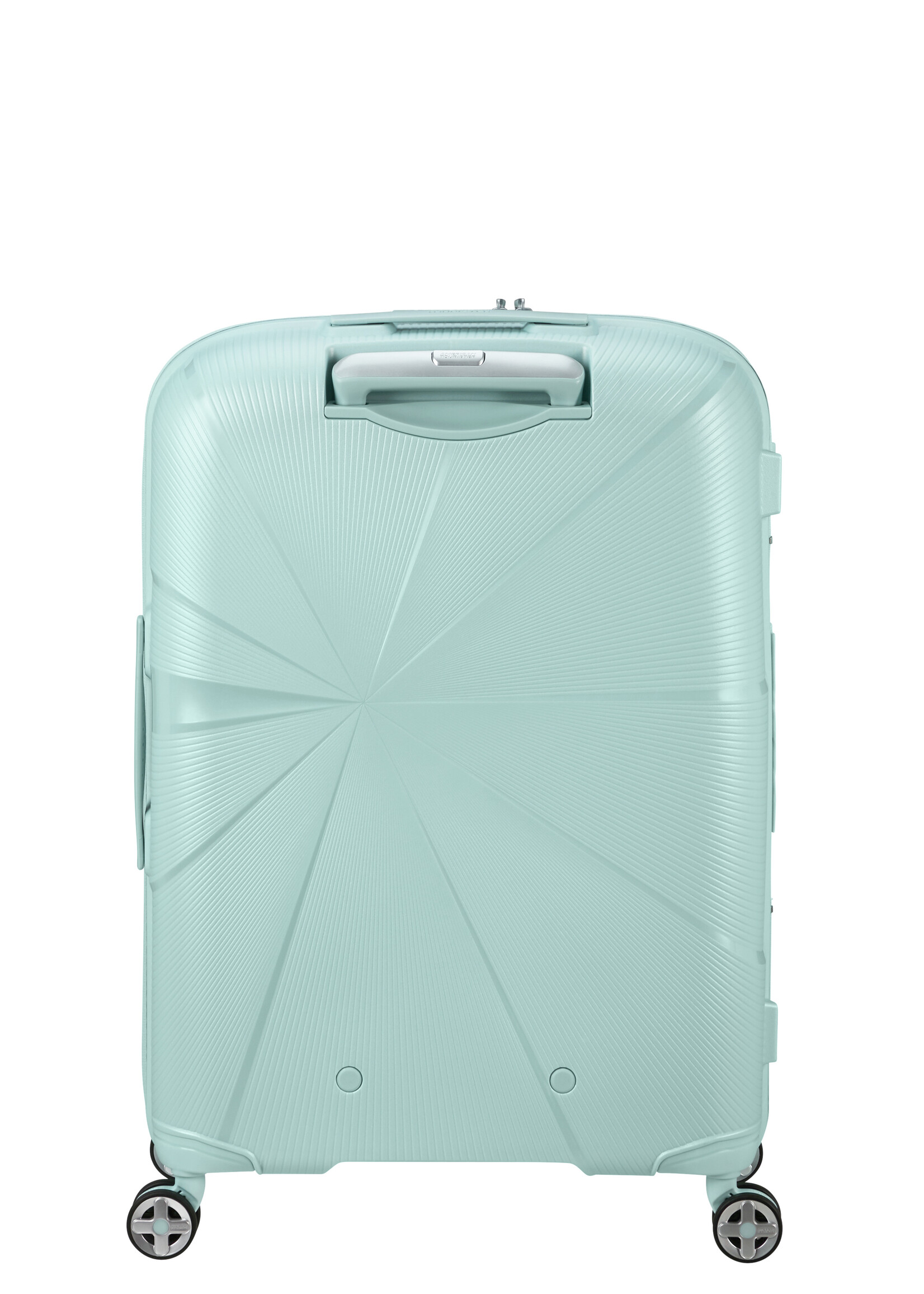AMERICAN TOURISTER STARVIBE SPINNER 67 EXP METALLIC SURF BLUE