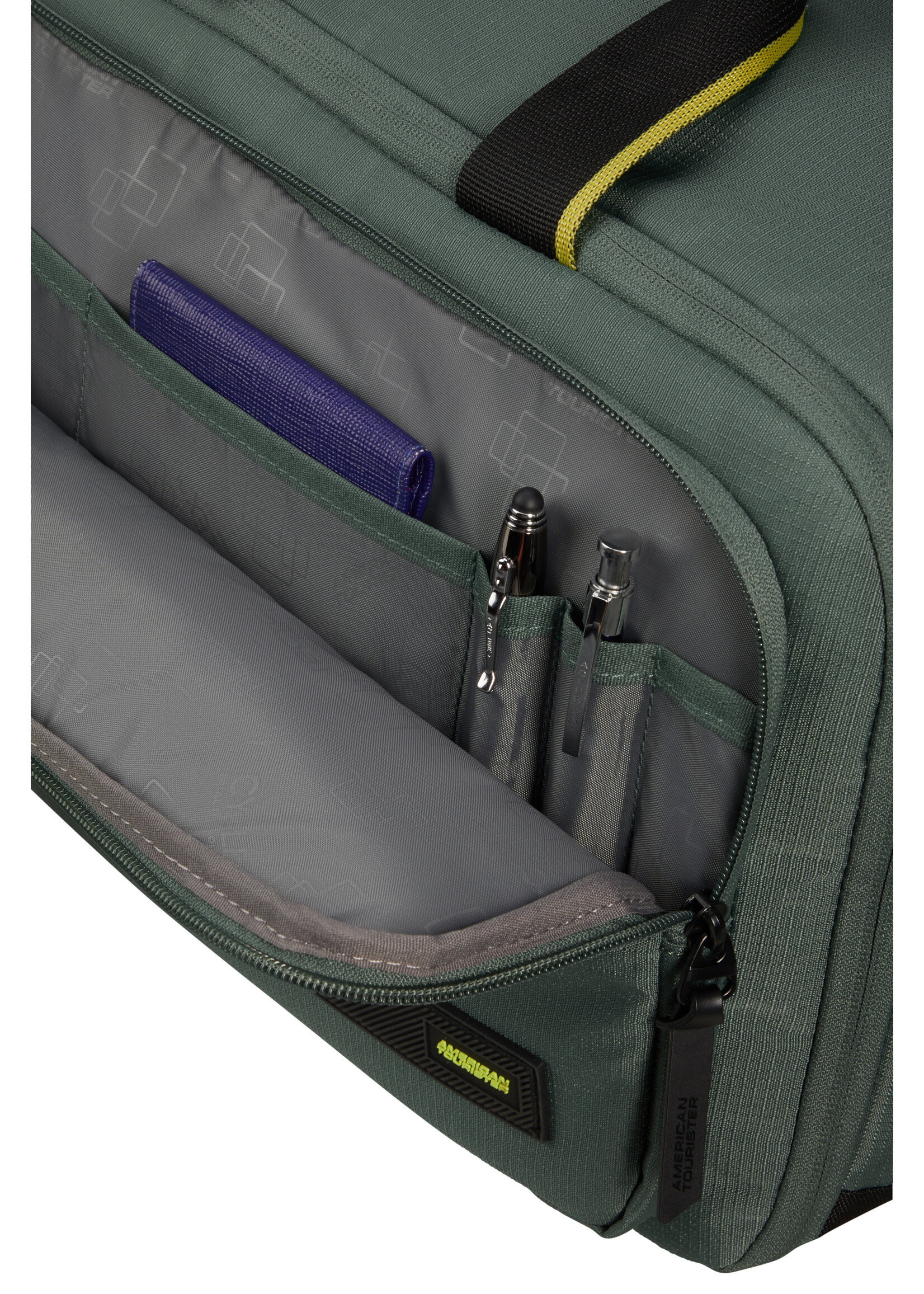 AMERICAN TOURISTER TAKE2CABIN -3-WAY BOARDING BAG DARK FOREST