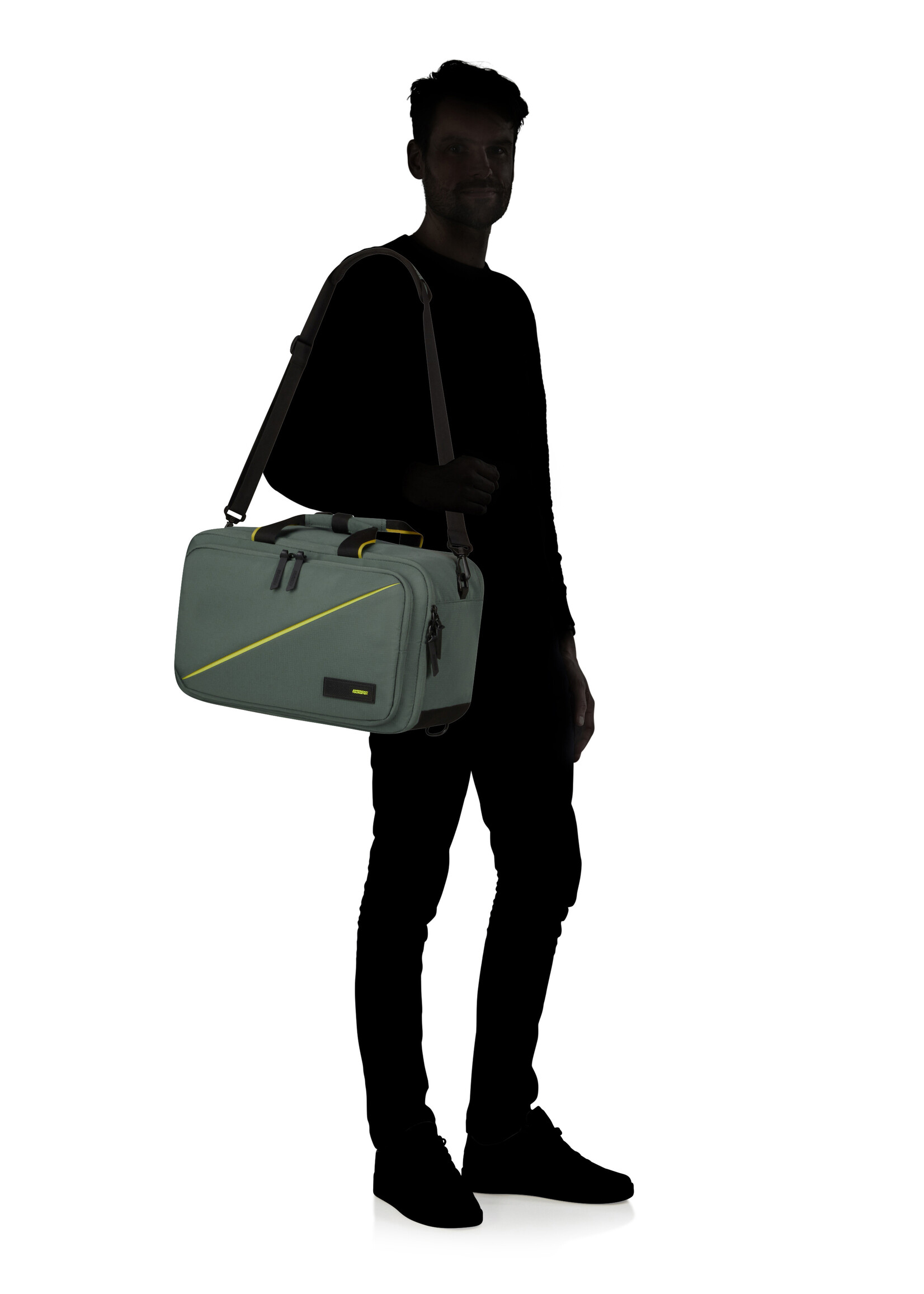 AMERICAN TOURISTER TAKE2CABIN -3-WAY BOARDING BAG DARK FOREST