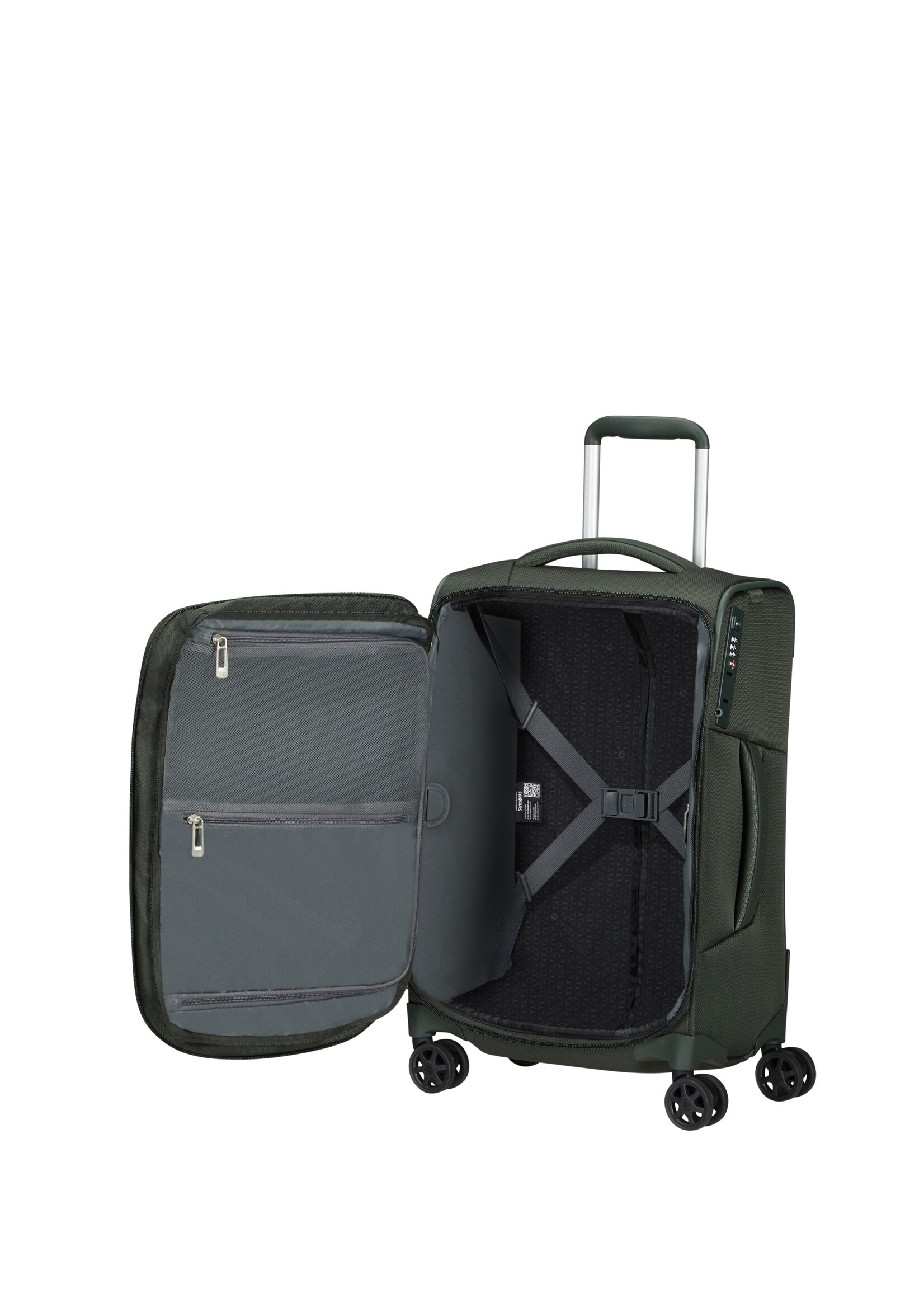 SAMSONITE RESPARK SPINNER 55 L35 EXP FOREST GREEN