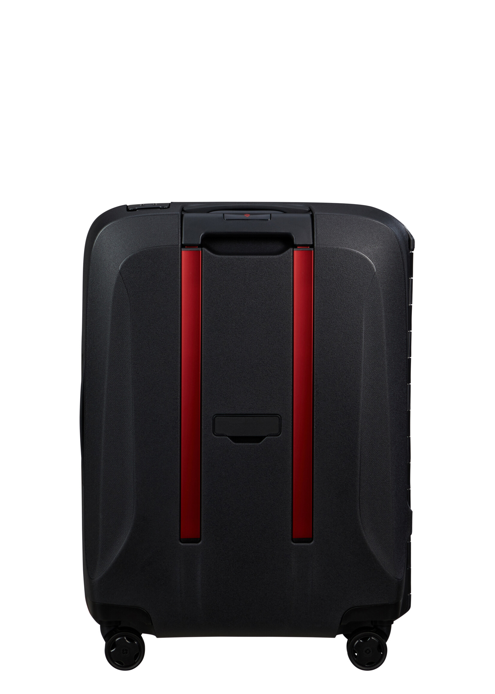 SAMSONITE ESSENS SPINNER 55 CHARCOAL RED