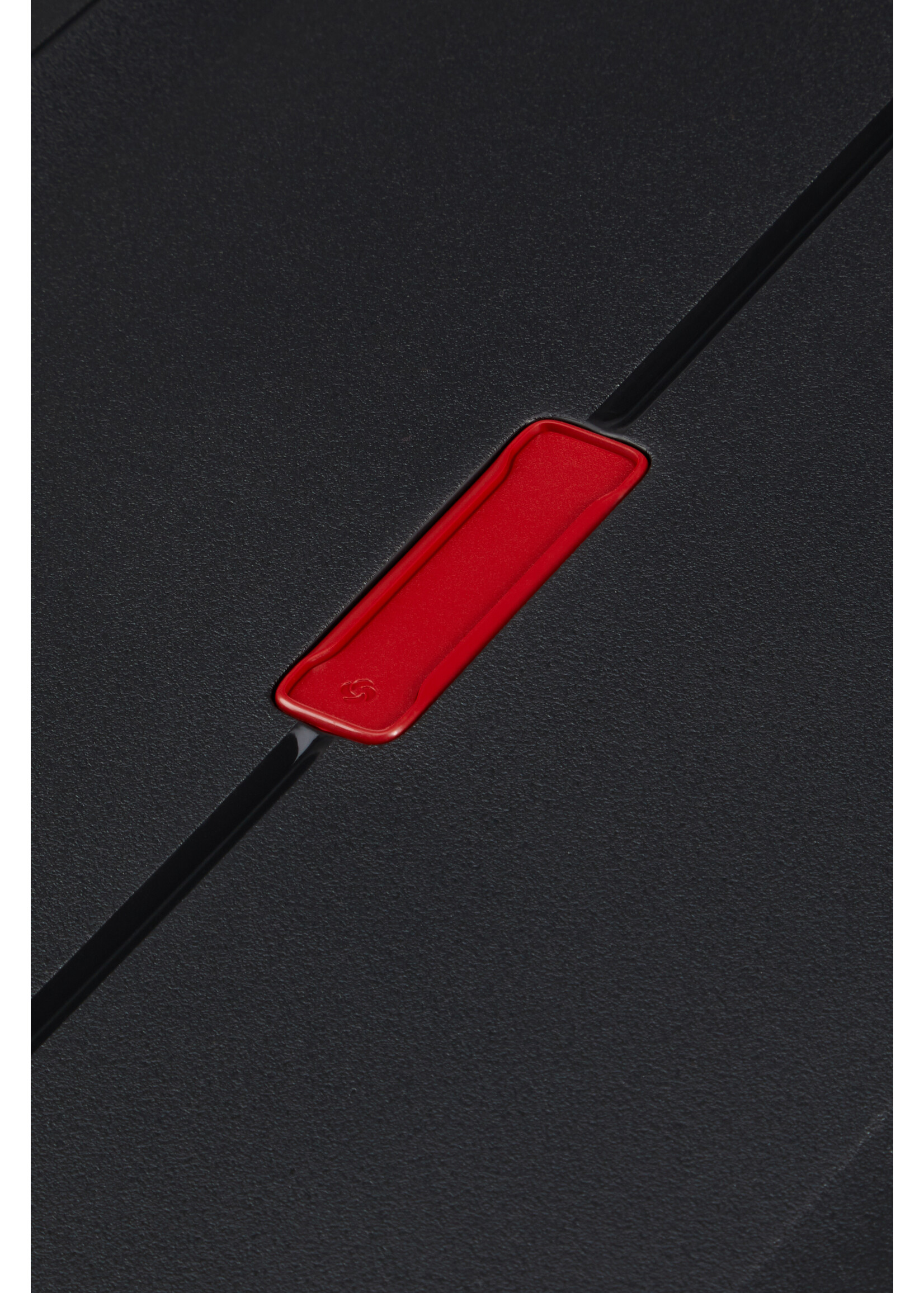 SAMSONITE ESSENS SPINNER 75 CHARCOAL RED