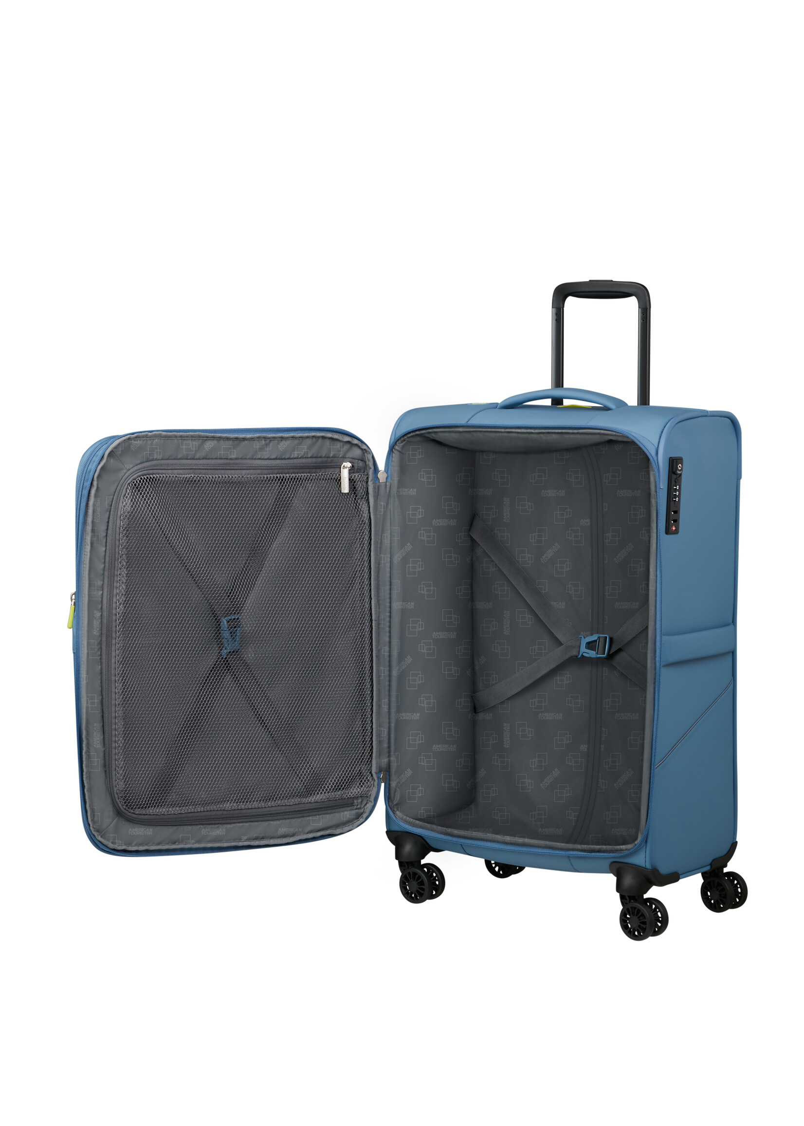 AMERICAN TOURISTER SUMMERRIDE SPINNER M EXP TSA SP CORONET BLUE