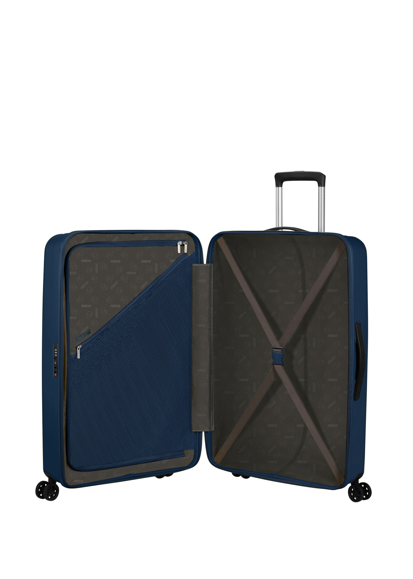 AMERICAN TOURISTER REJOY SPINNER 77 NAVY BLUE