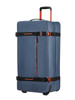AMERICAN TOURISTER URBAN TRACK DUFFLE WHEELS L COATED NAVY/ORANGE