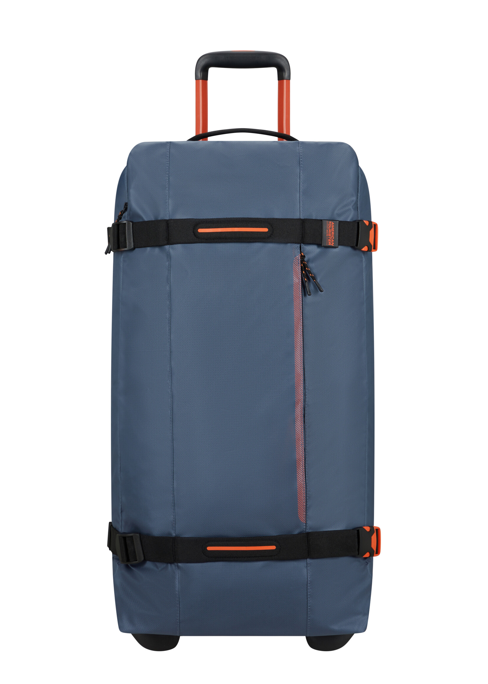 AMERICAN TOURISTER URBAN TRACK DUFFLE WHEELS L COATED NAVY/ORANGE