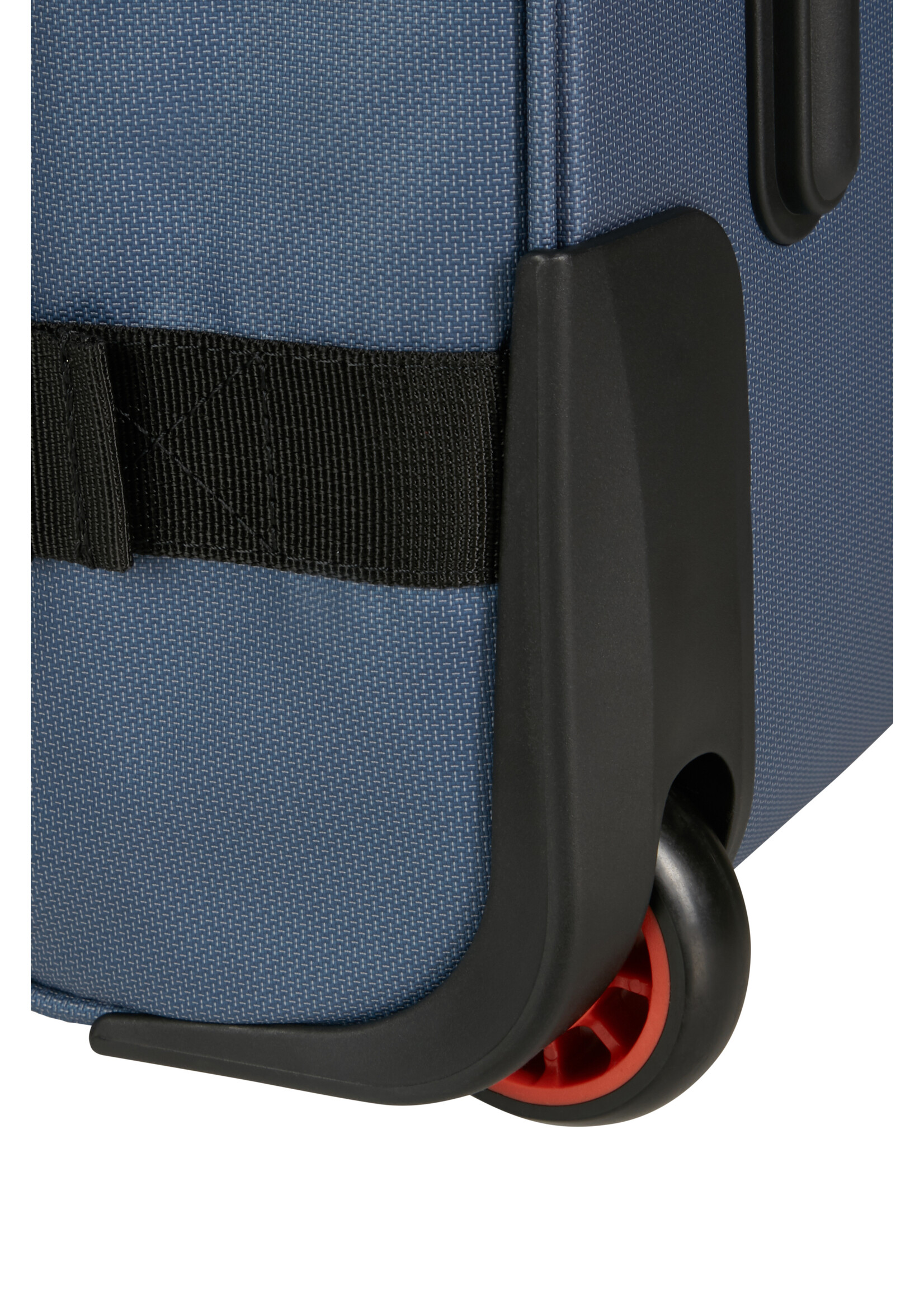 AMERICAN TOURISTER URBAN TRACK DUFFLE WHEELS S COATED NAVY/ORANGE