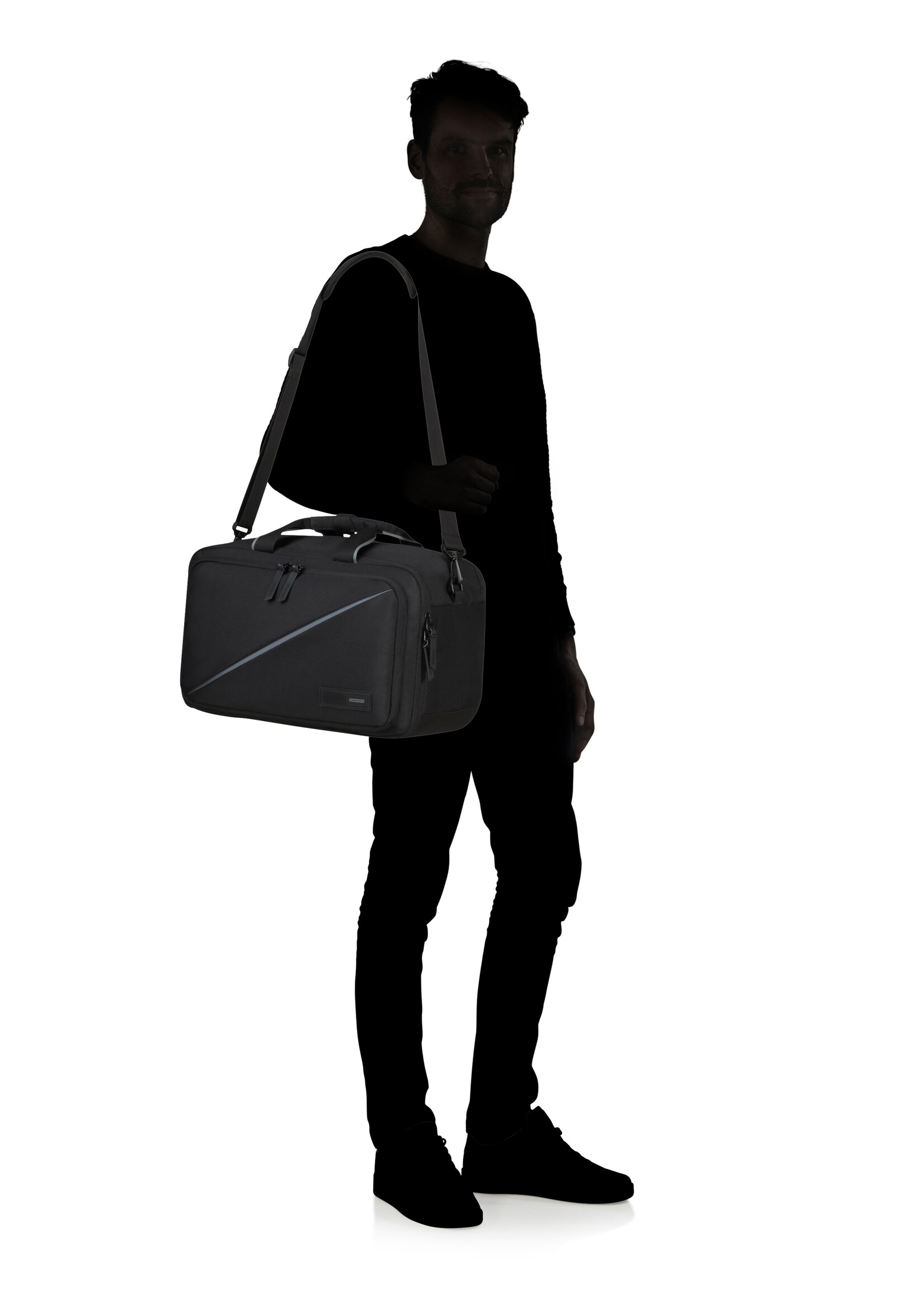 AMERICAN TOURISTER TAKE2CABIN -3-WAY BOARDING BAG BLACK