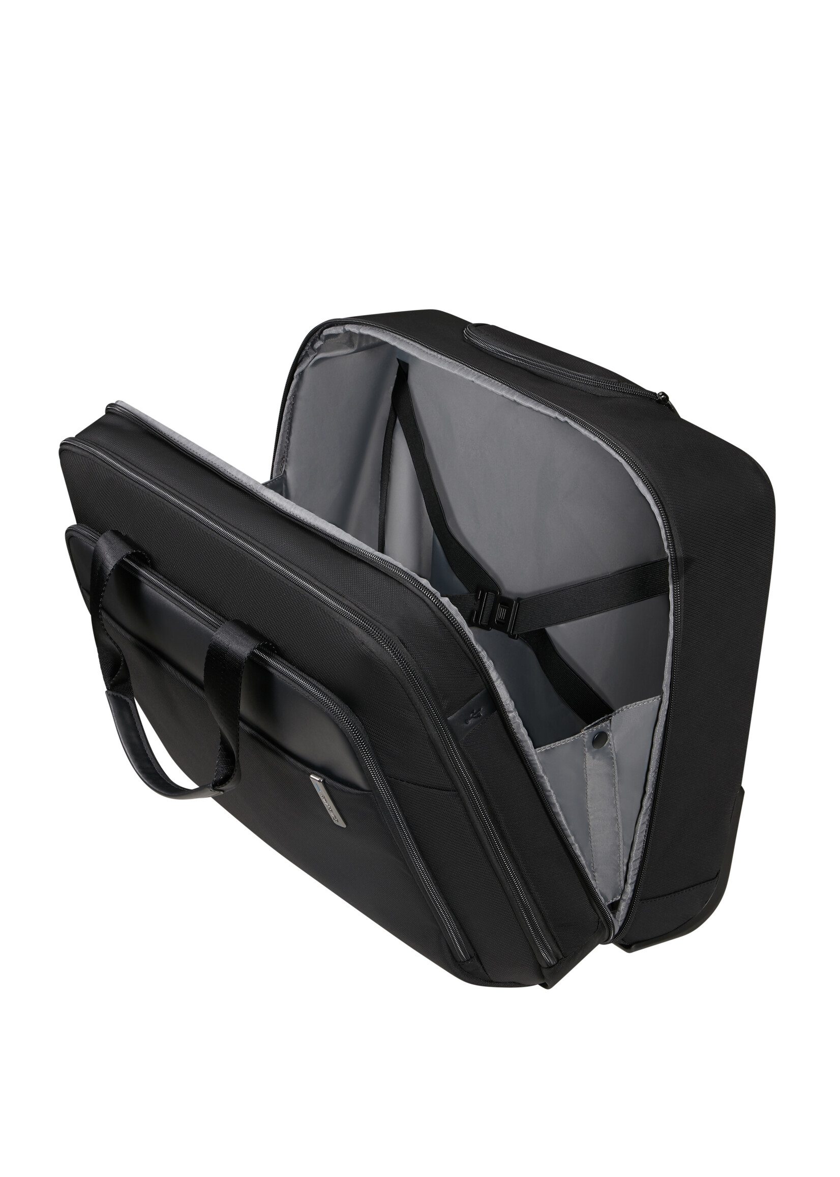 SAMSONITE EVOSIGHT ROLLING TOTE 17.3" BLACK