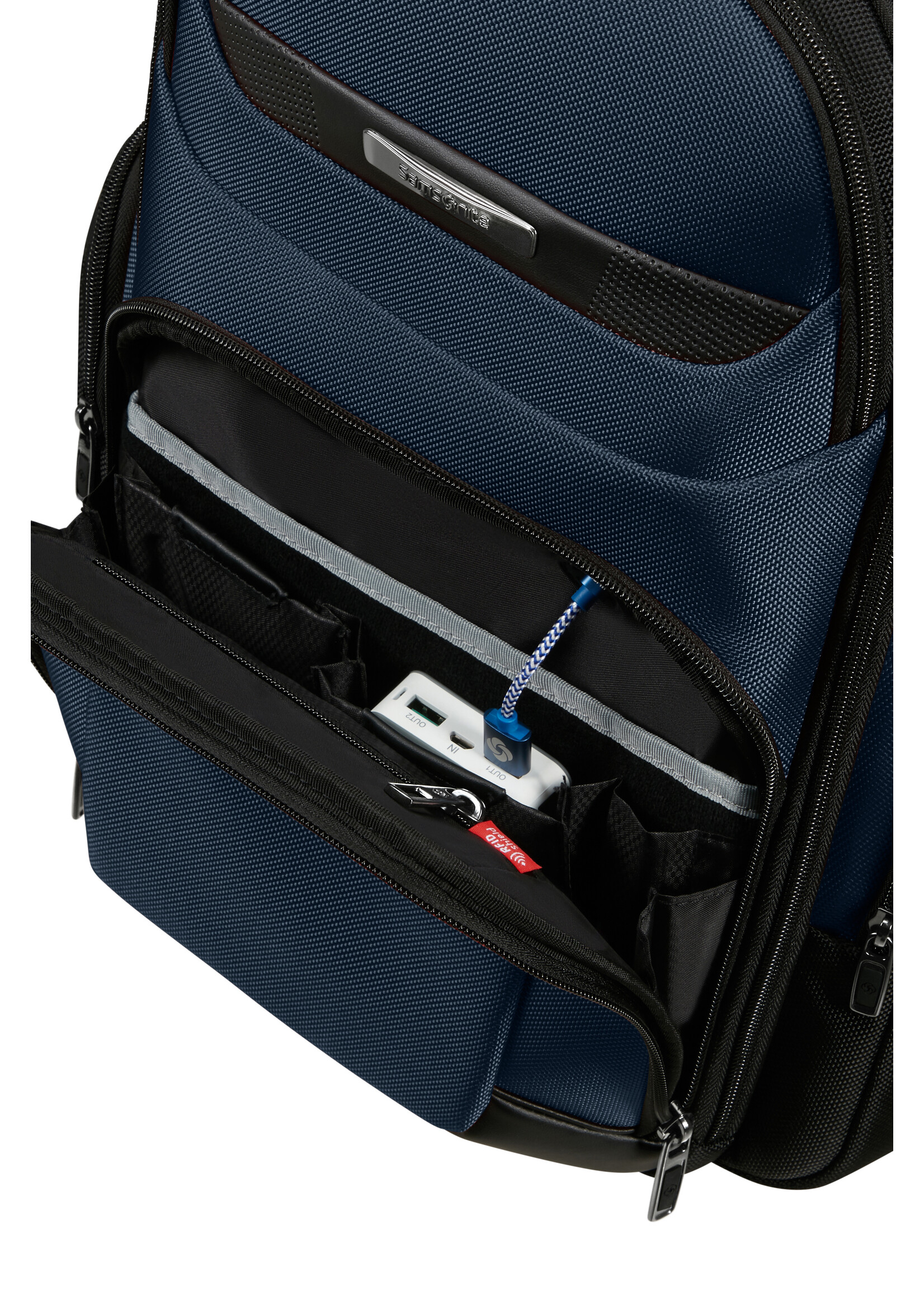 SAMSONITE PRO-DLX 6 BACKPACK 15.6" 3VOL EXP BLUE