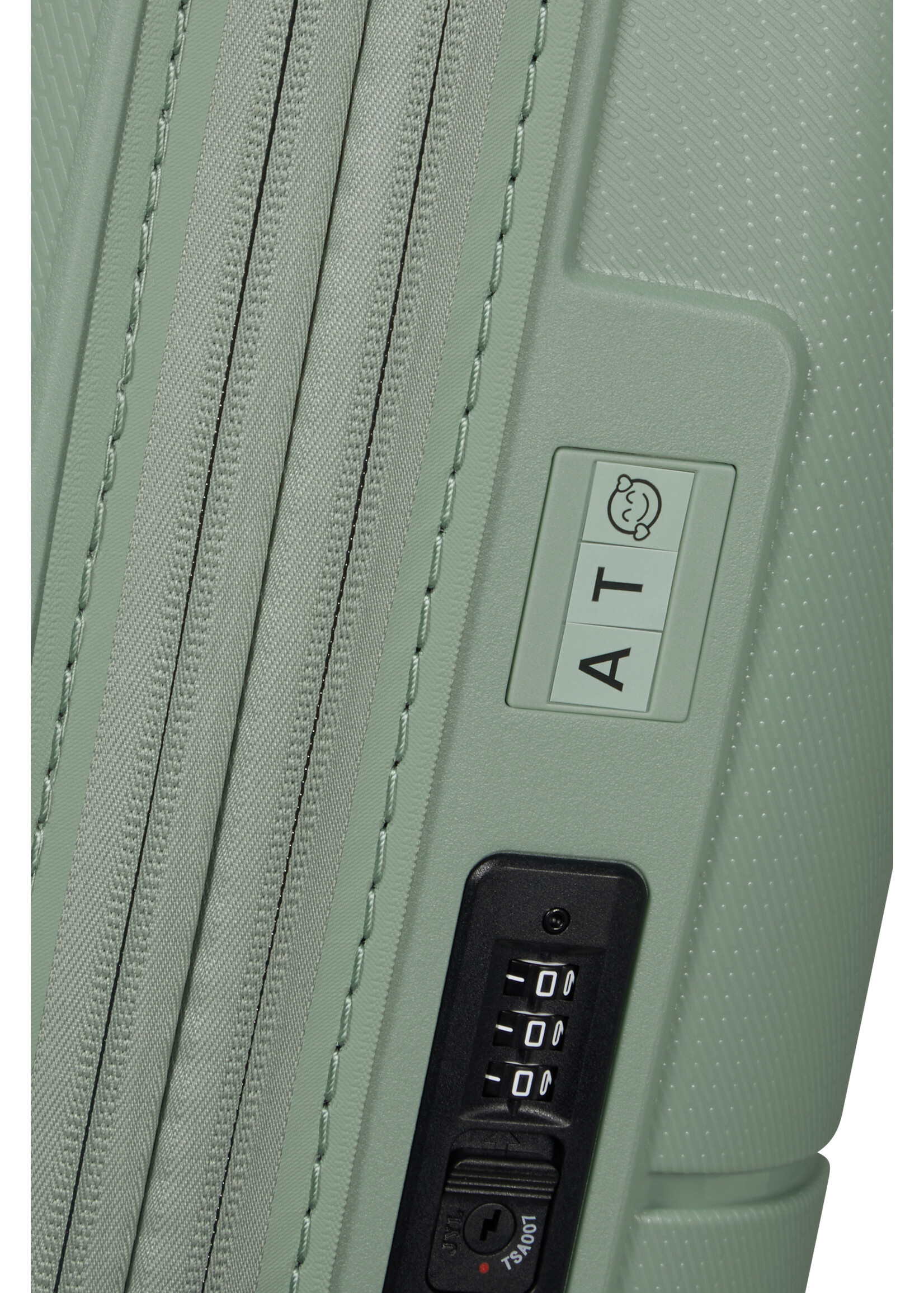 AMERICAN TOURISTER DASHPOP SPINNER 55 EXP ICEBERG GREEN