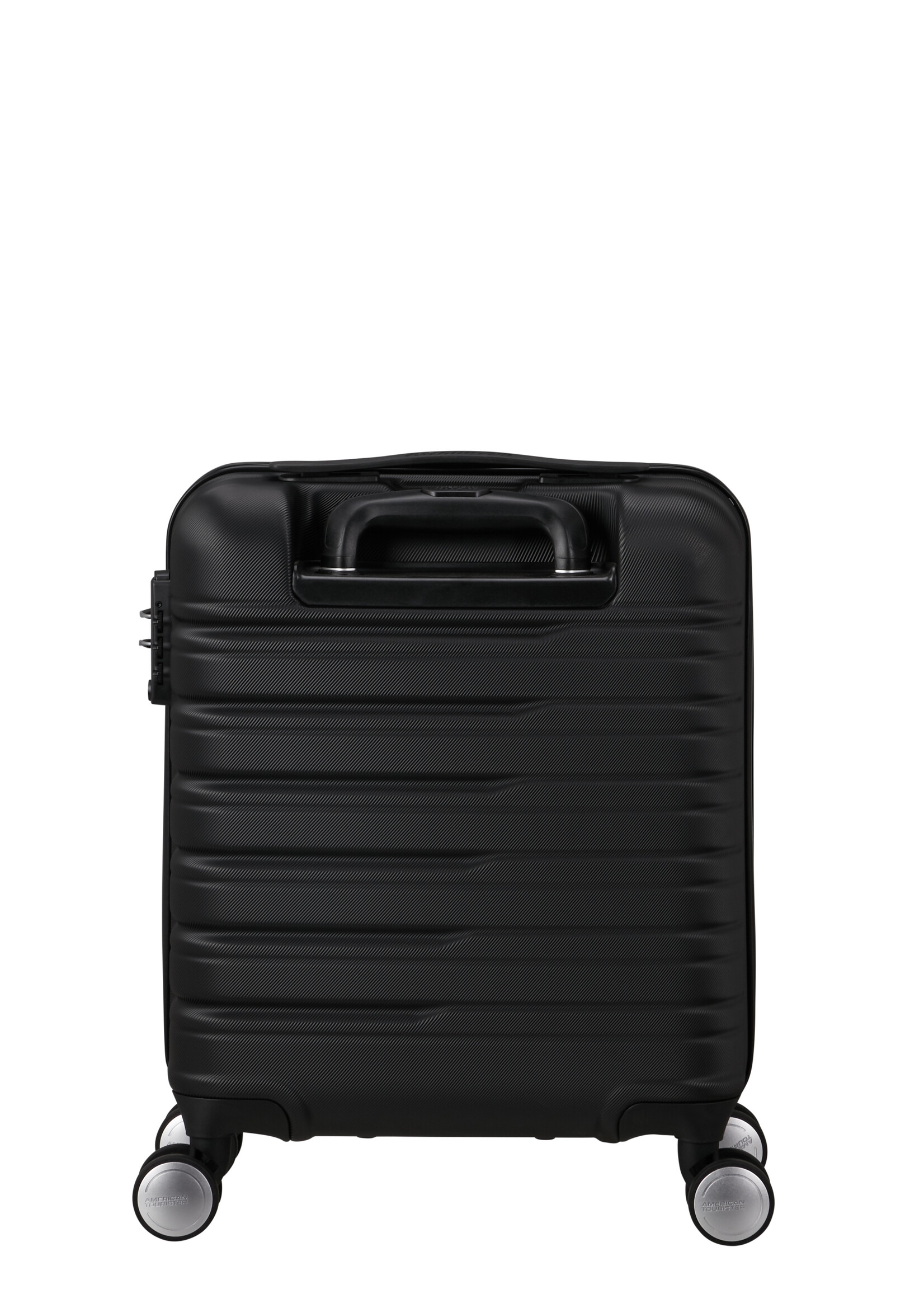 AMERICAN TOURISTER FLASHLINE SPINNER UNDERSEATER SHADOW BLACK