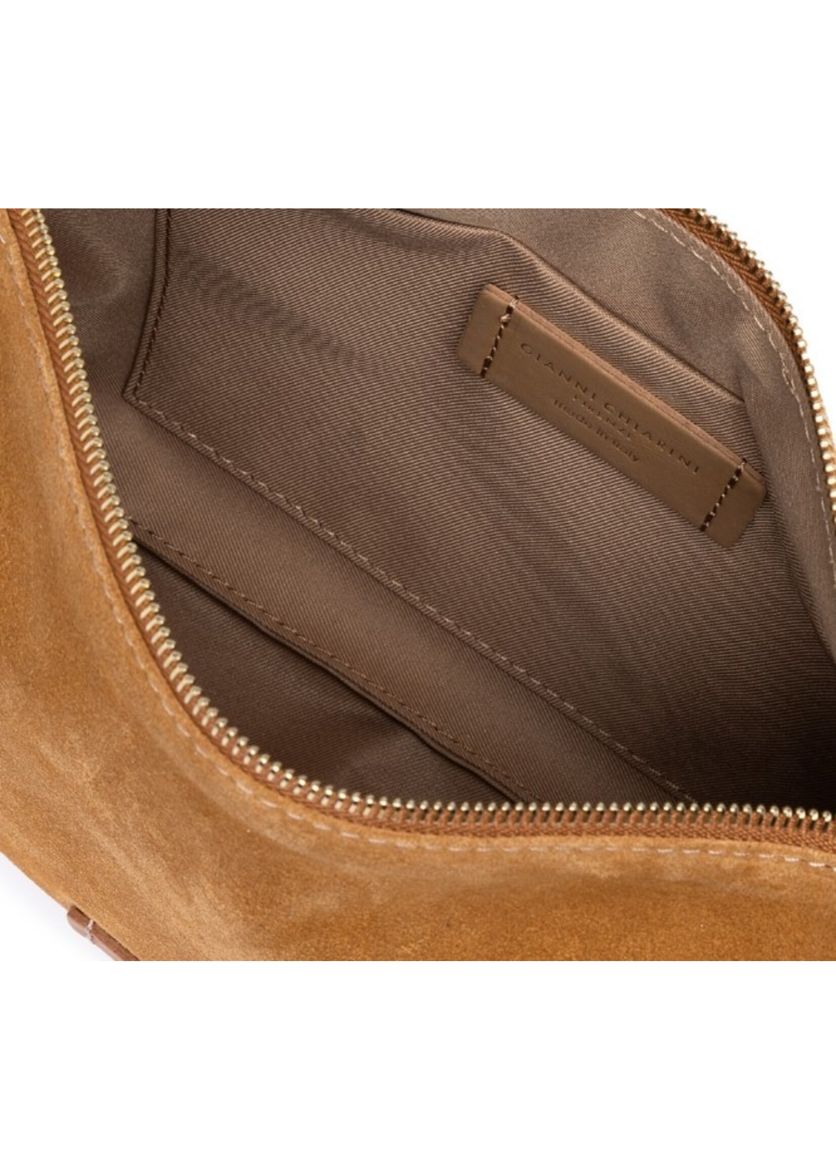 GIANNI CHIARINI NORA POUCH BS 10225 CM - PL 13956 PEANUT BUTTER