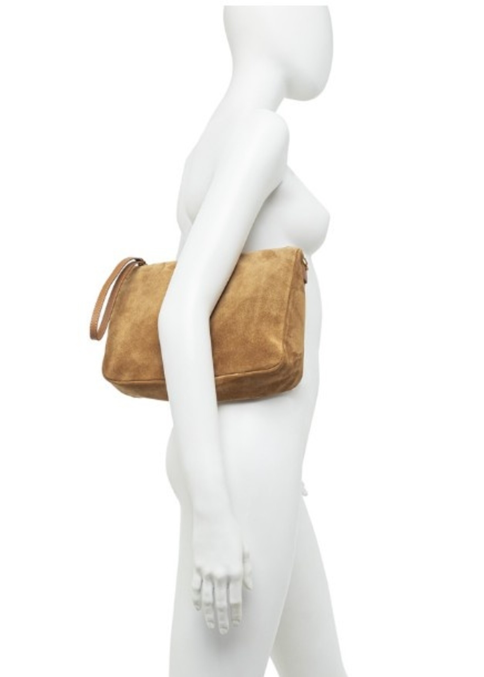 GIANNI CHIARINI NORA POUCH BS 10225 CM - PL 13956 PEANUT BUTTER