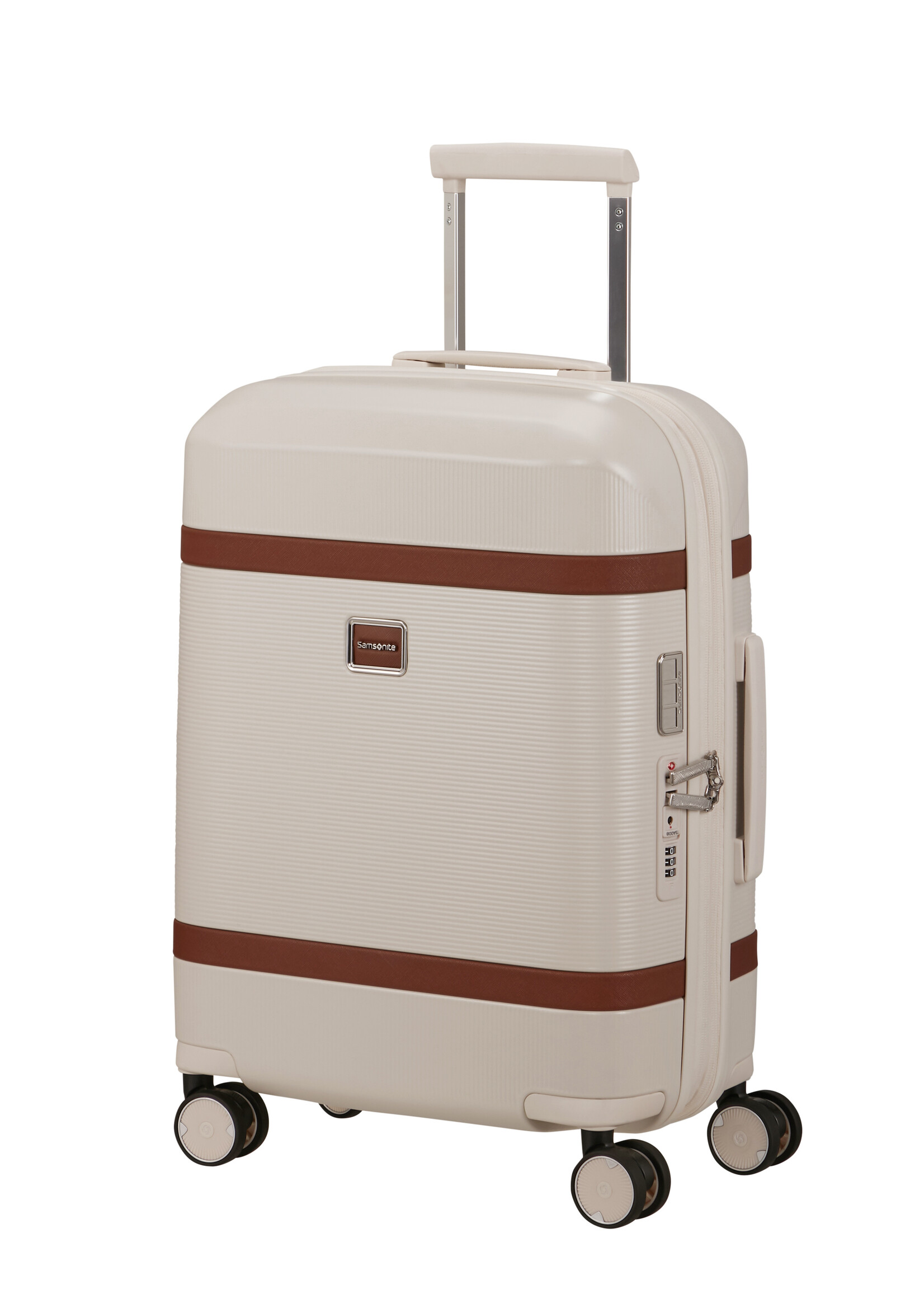 SAMSONITE IMAGE SPINNER 55 EXP IVORY