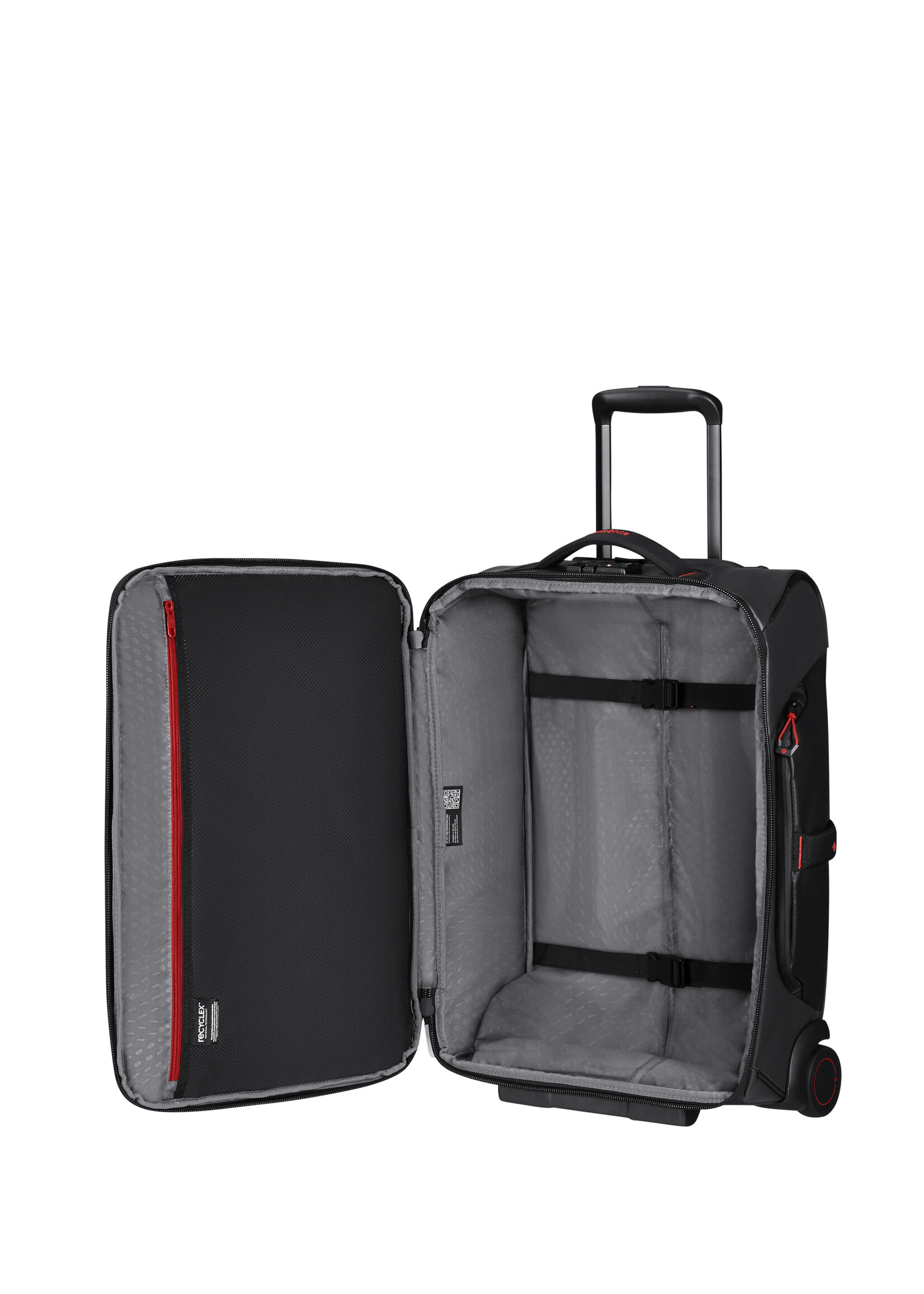SAMSONITE ECODIVER DUFFLE WHEELS 55 BLACK