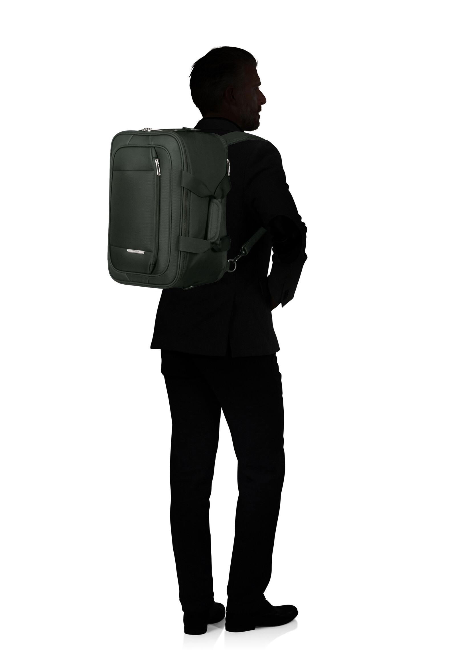 SAMSONITE RESPARK  3-WAY BAG UNDERSEATER FOREST GREEN