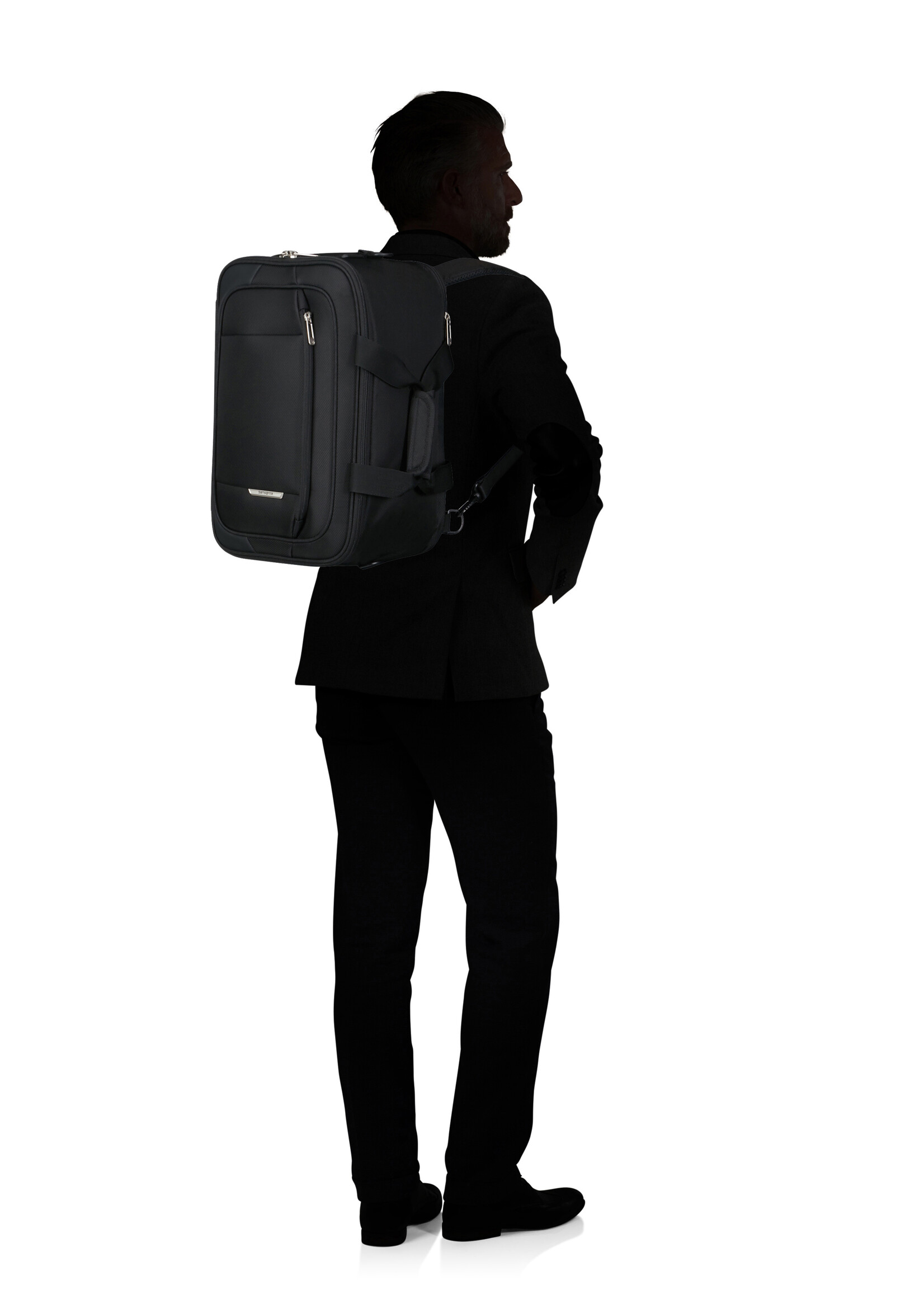 SAMSONITE RESPARK  3-WAY BAG UNDERSEATER OZONE BLACK