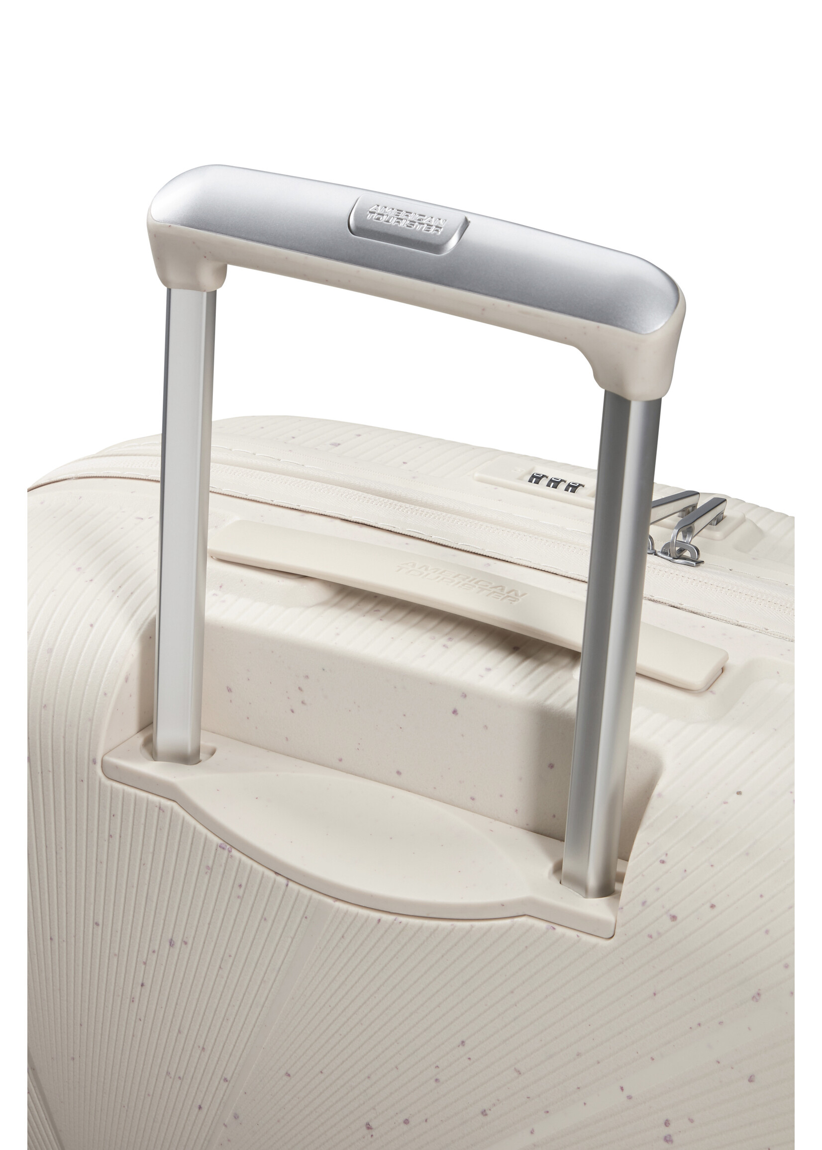 AMERICAN TOURISTER STARVIBE SPINNER 67 EXP CREAM SPECKLES