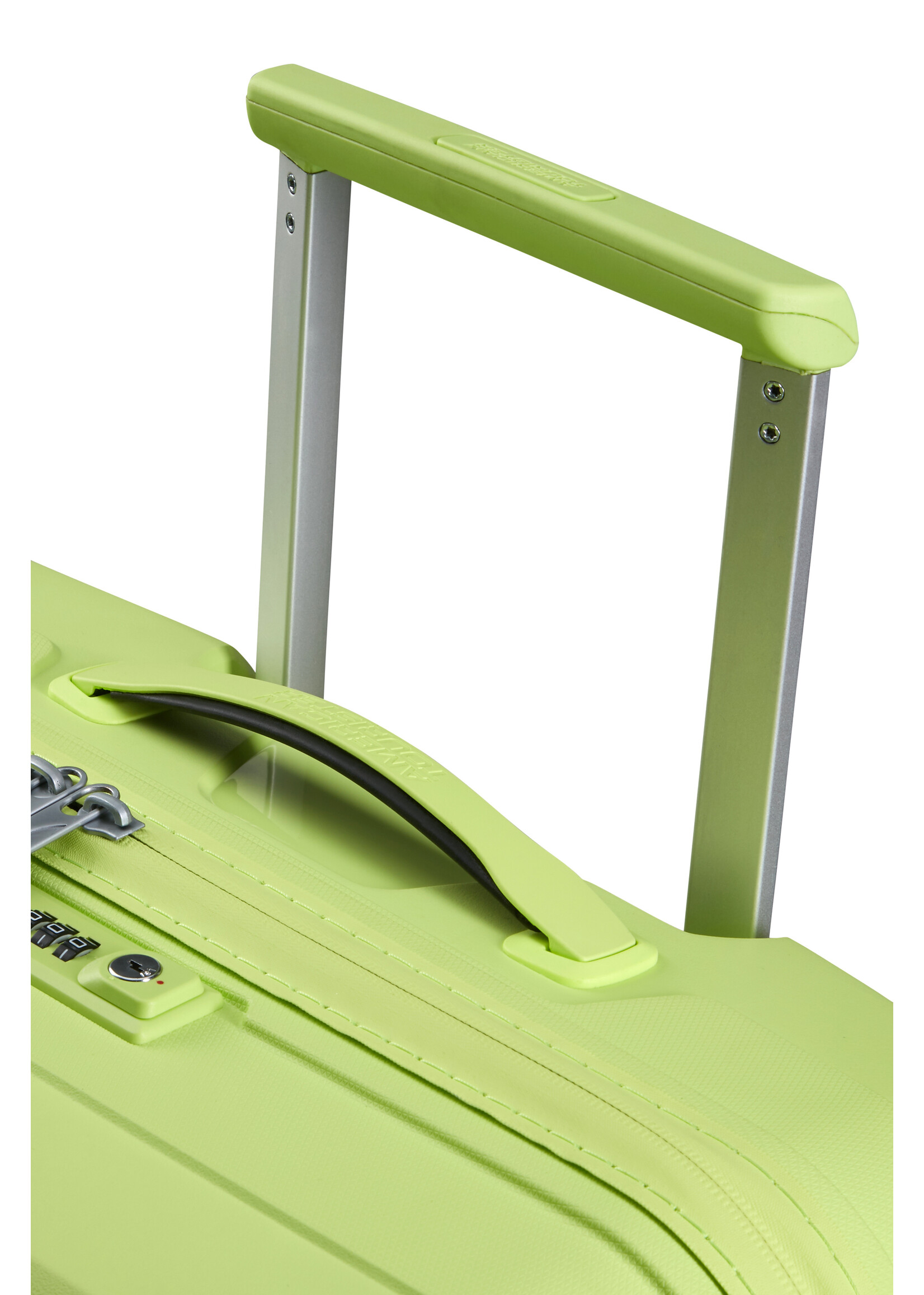 AMERICAN TOURISTER AIRCONIC SPINNER 77 ELECTRIC LIME