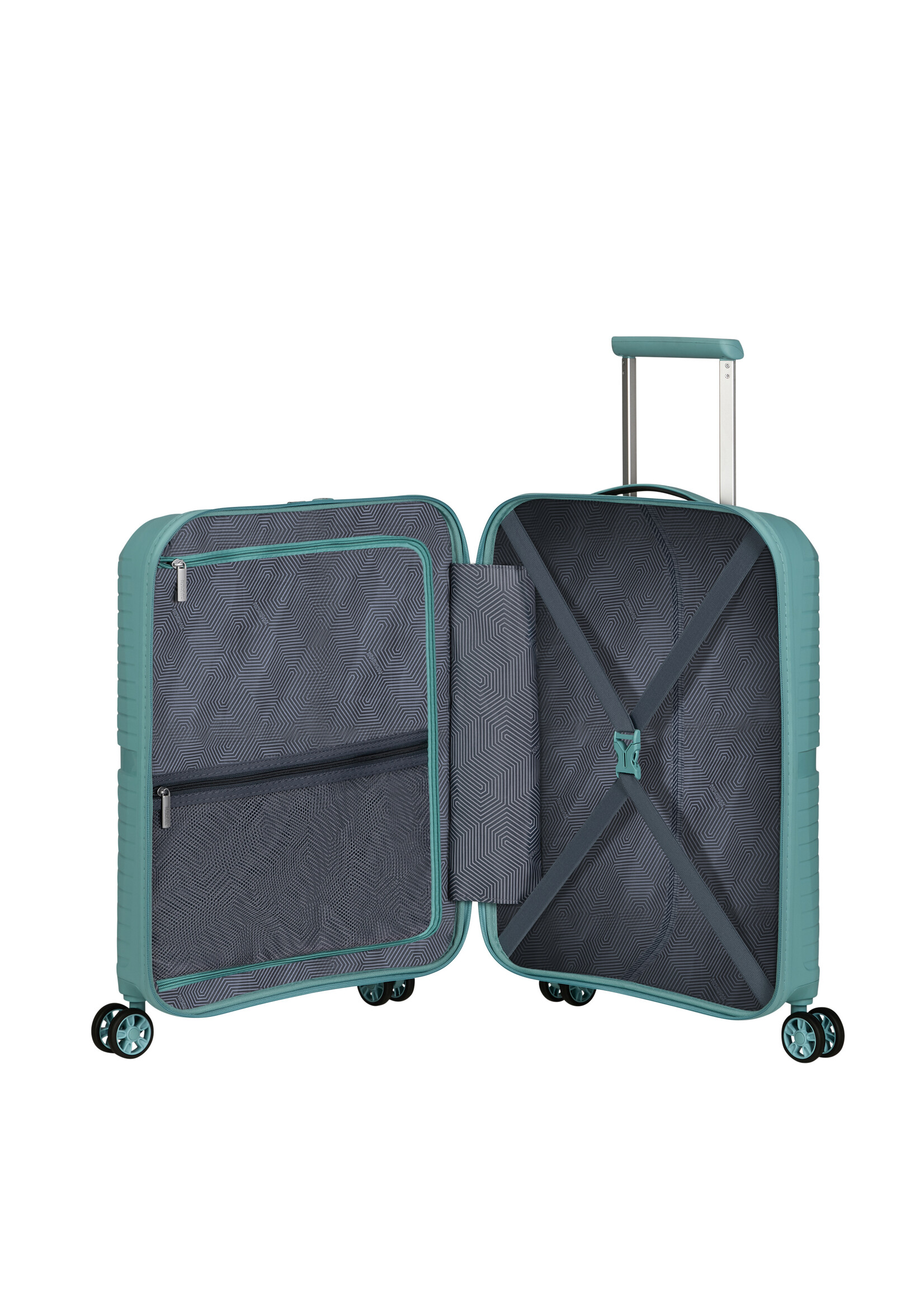 AMERICAN TOURISTER AIRCONIC SPINNER  55 DUSTY TURQUOISE