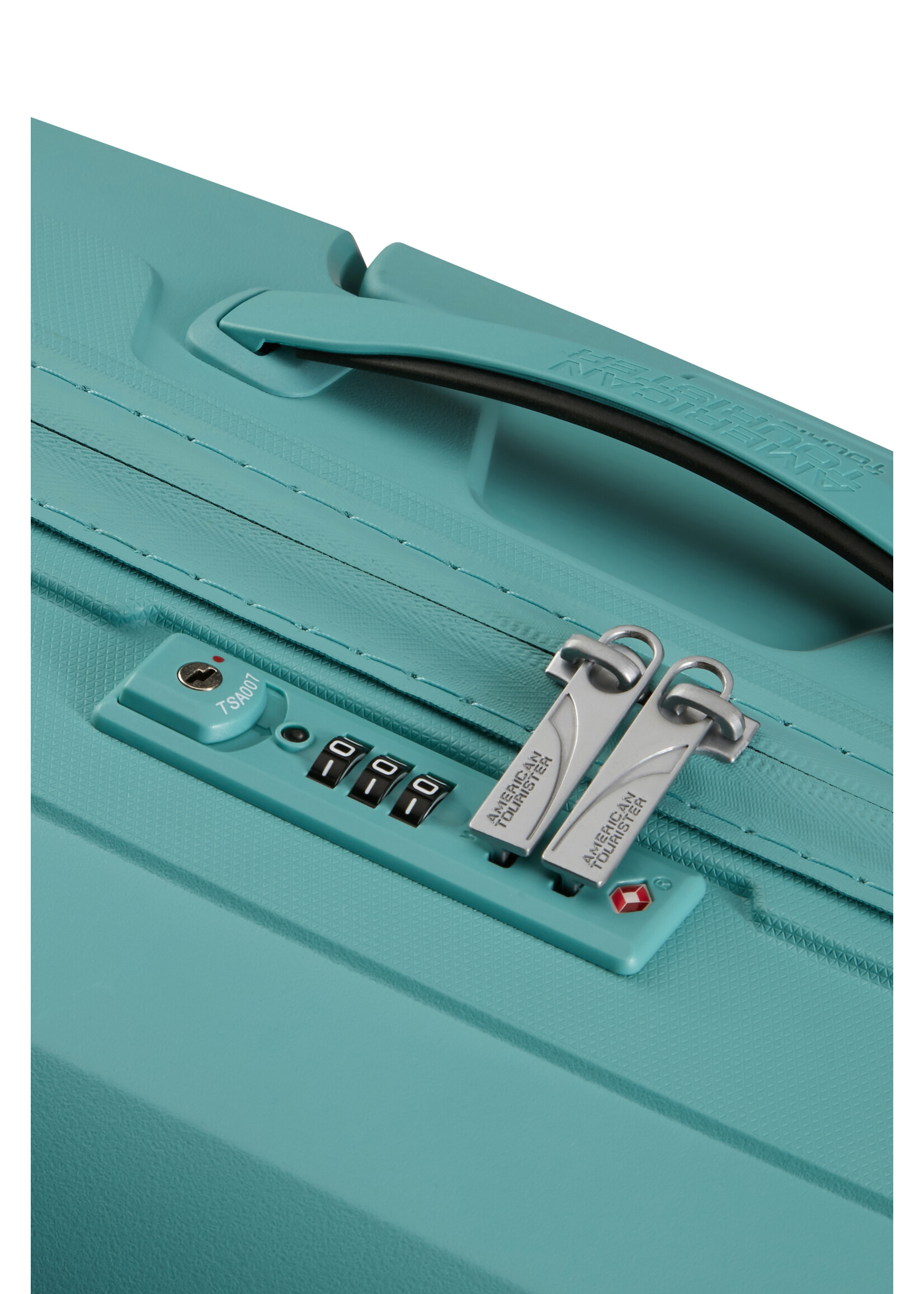 AMERICAN TOURISTER AIRCONIC SPINNER  55 DUSTY TURQUOISE