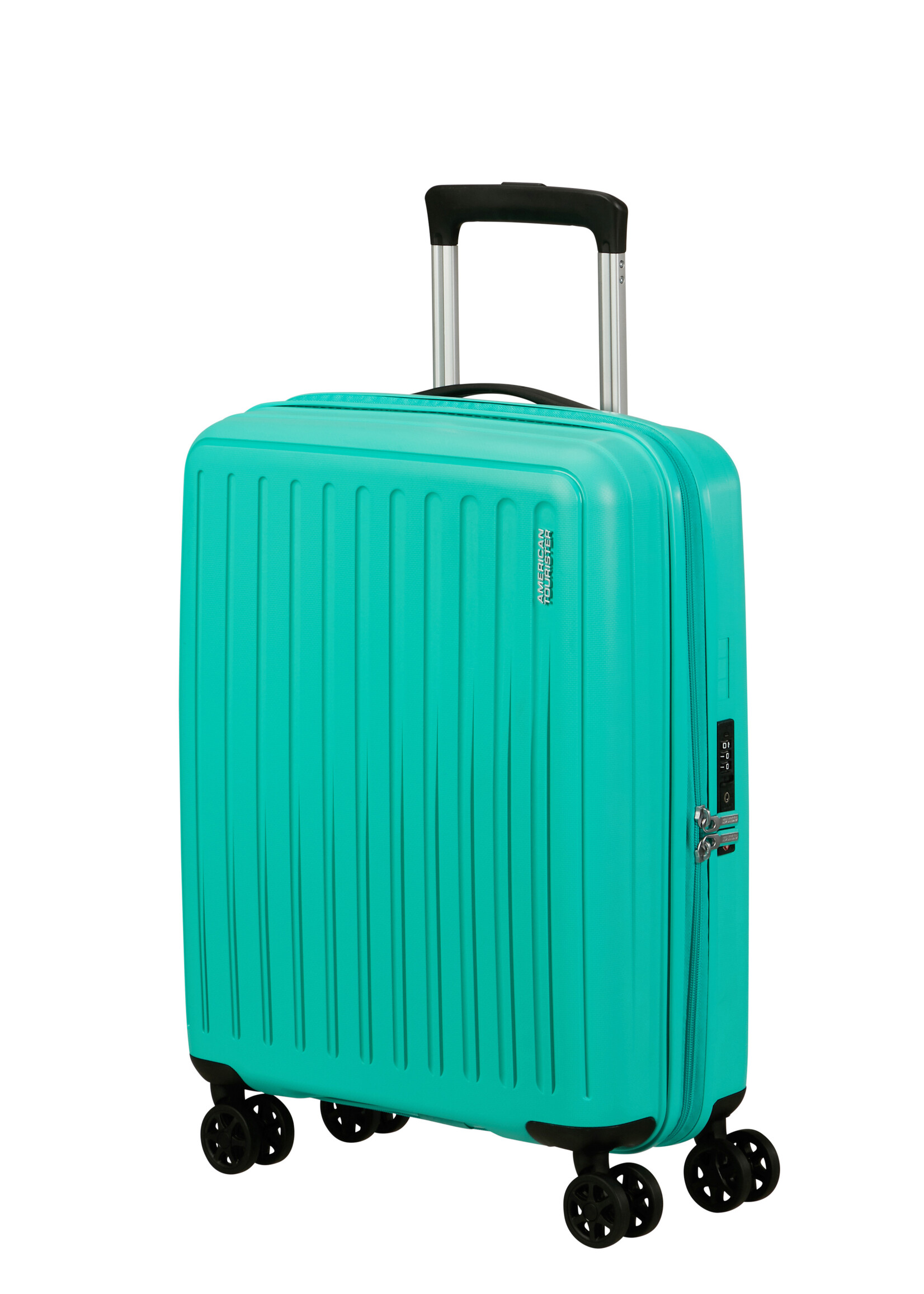 AMERICAN TOURISTER REJOY SPINNER 55 TSA AQUATIC AWE