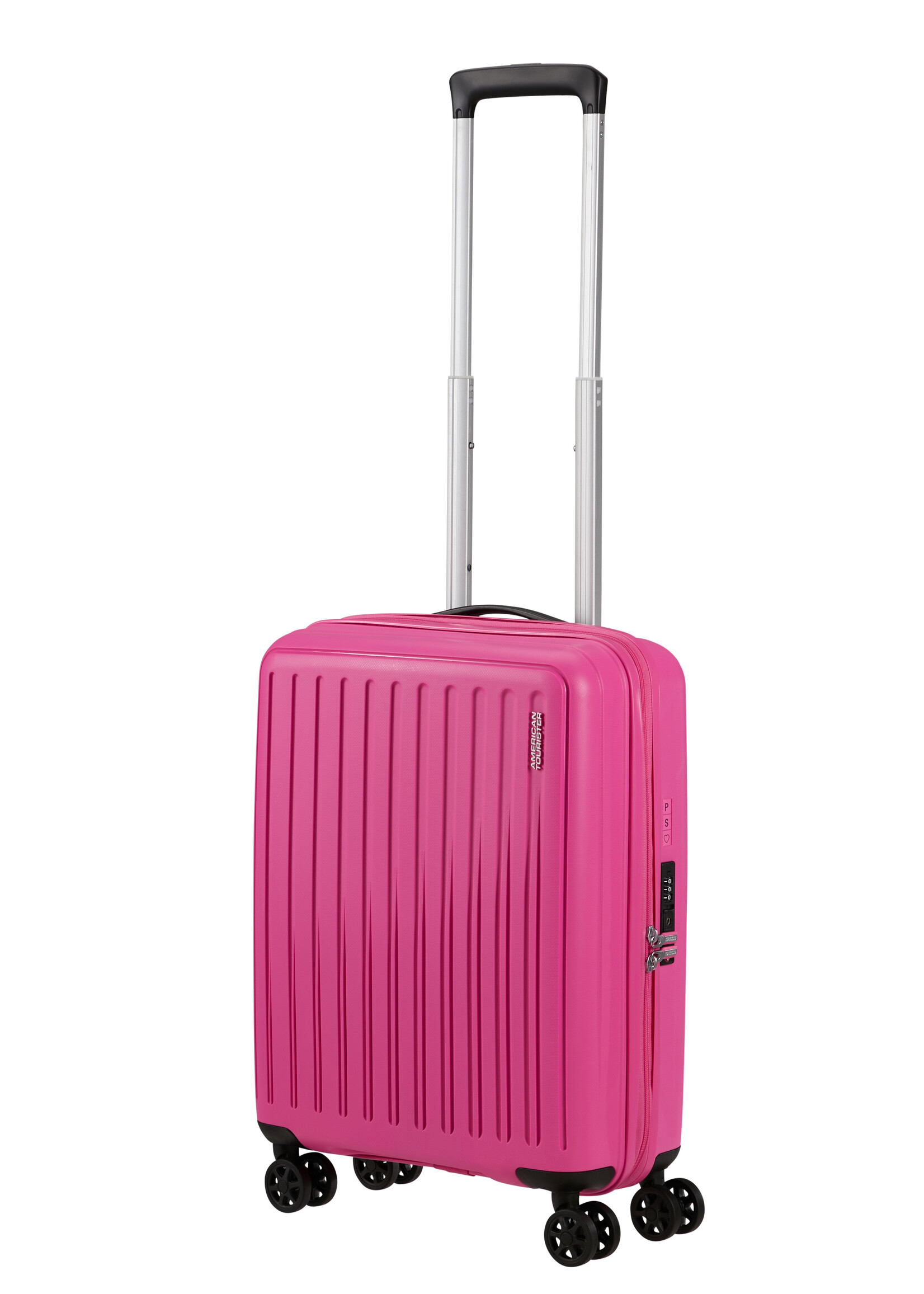 AMERICAN TOURISTER REJOY SPINNER 55 TSA HAWAIIAN PINK