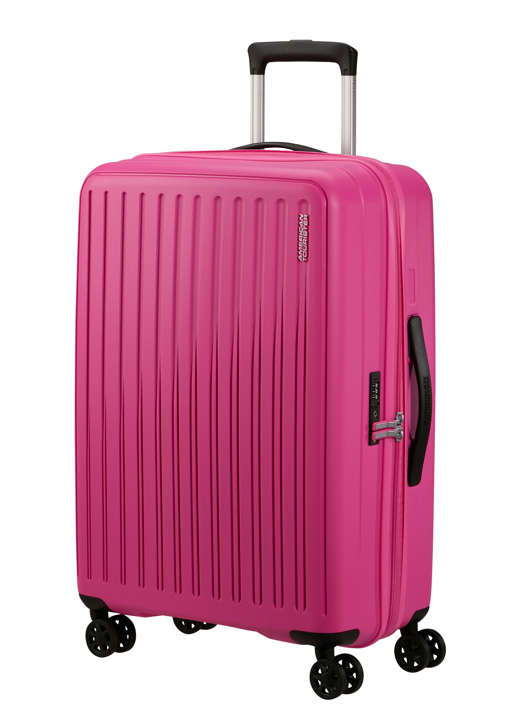 AMERICAN TOURISTER REJOY SPINNER 68 HAWAIIAN PINK