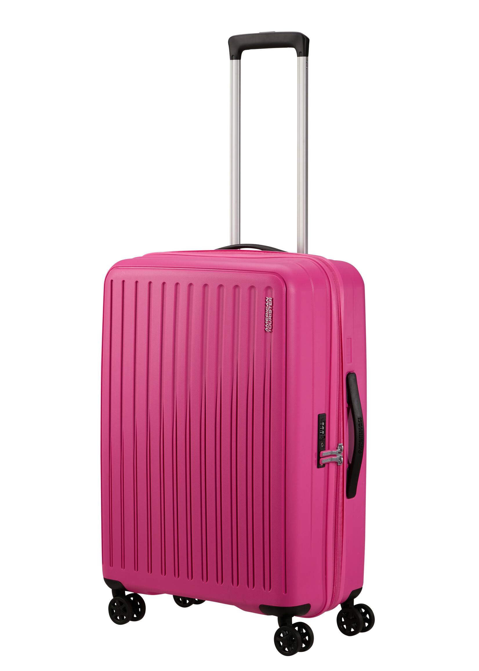 AMERICAN TOURISTER REJOY SPINNER 68 HAWAIIAN PINK