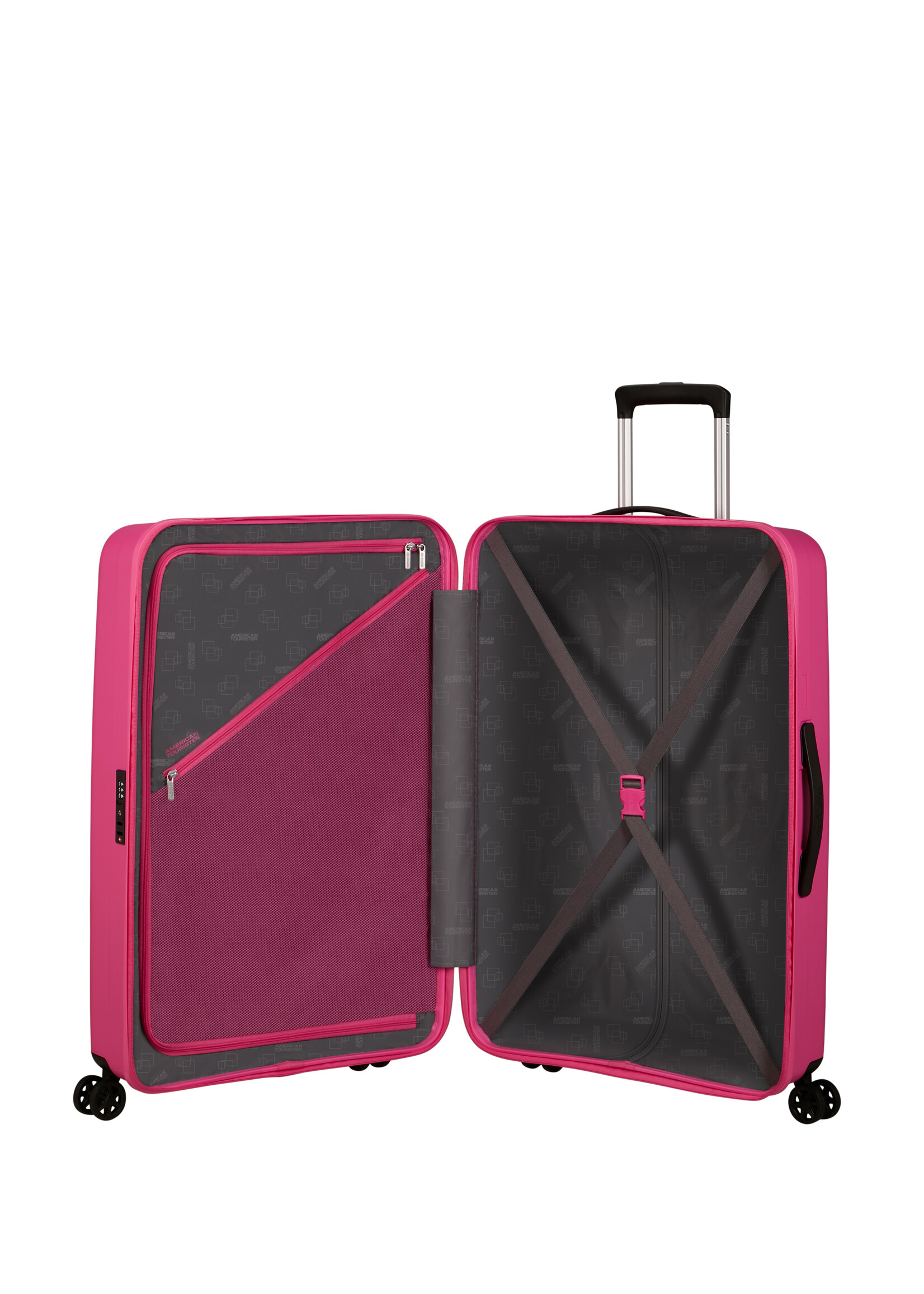 AMERICAN TOURISTER REJOY SPINNER 77 HAWAIIAN PINK