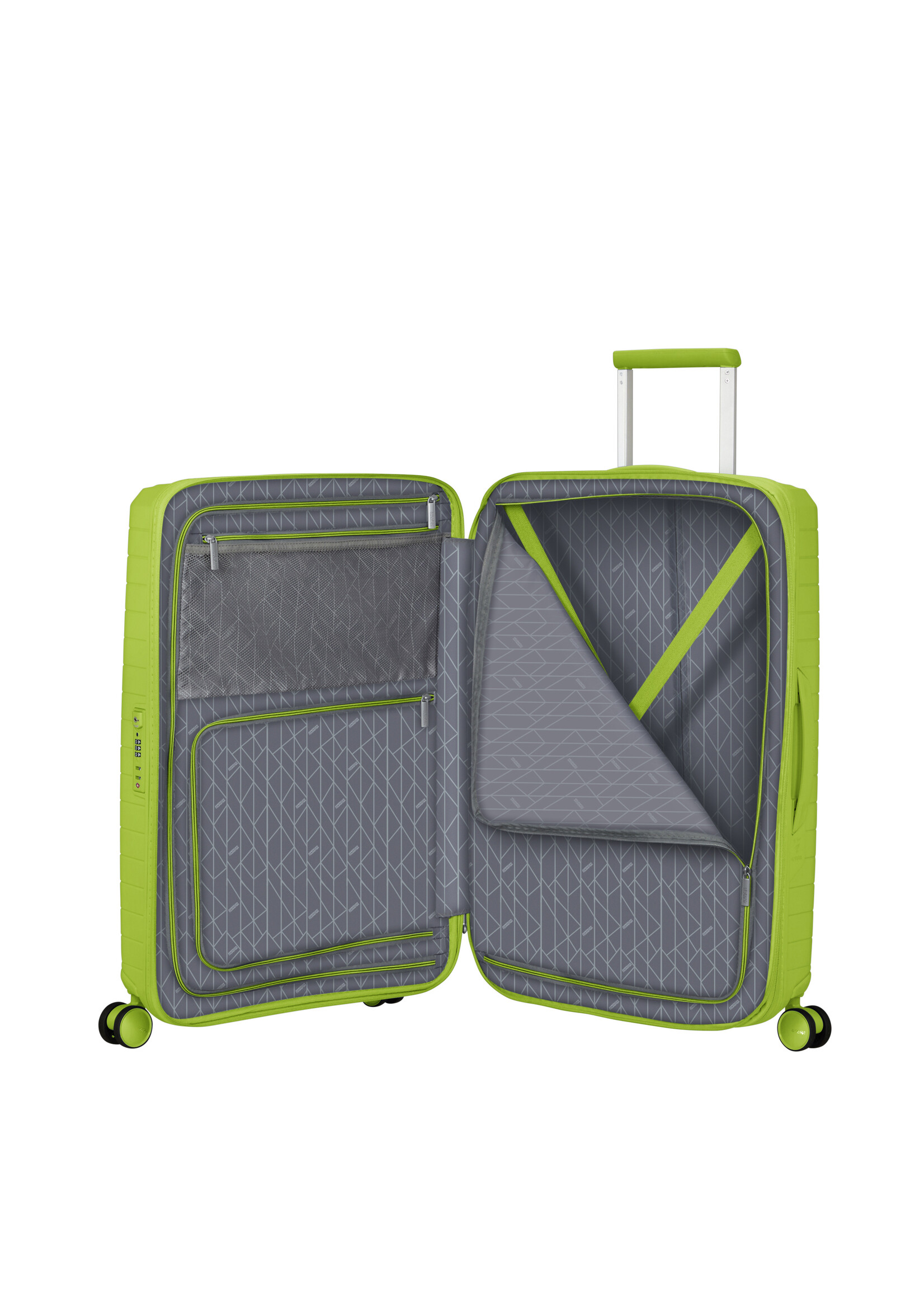 AMERICAN TOURISTER FASTFORWARD SP 68 EXP NEON LIME