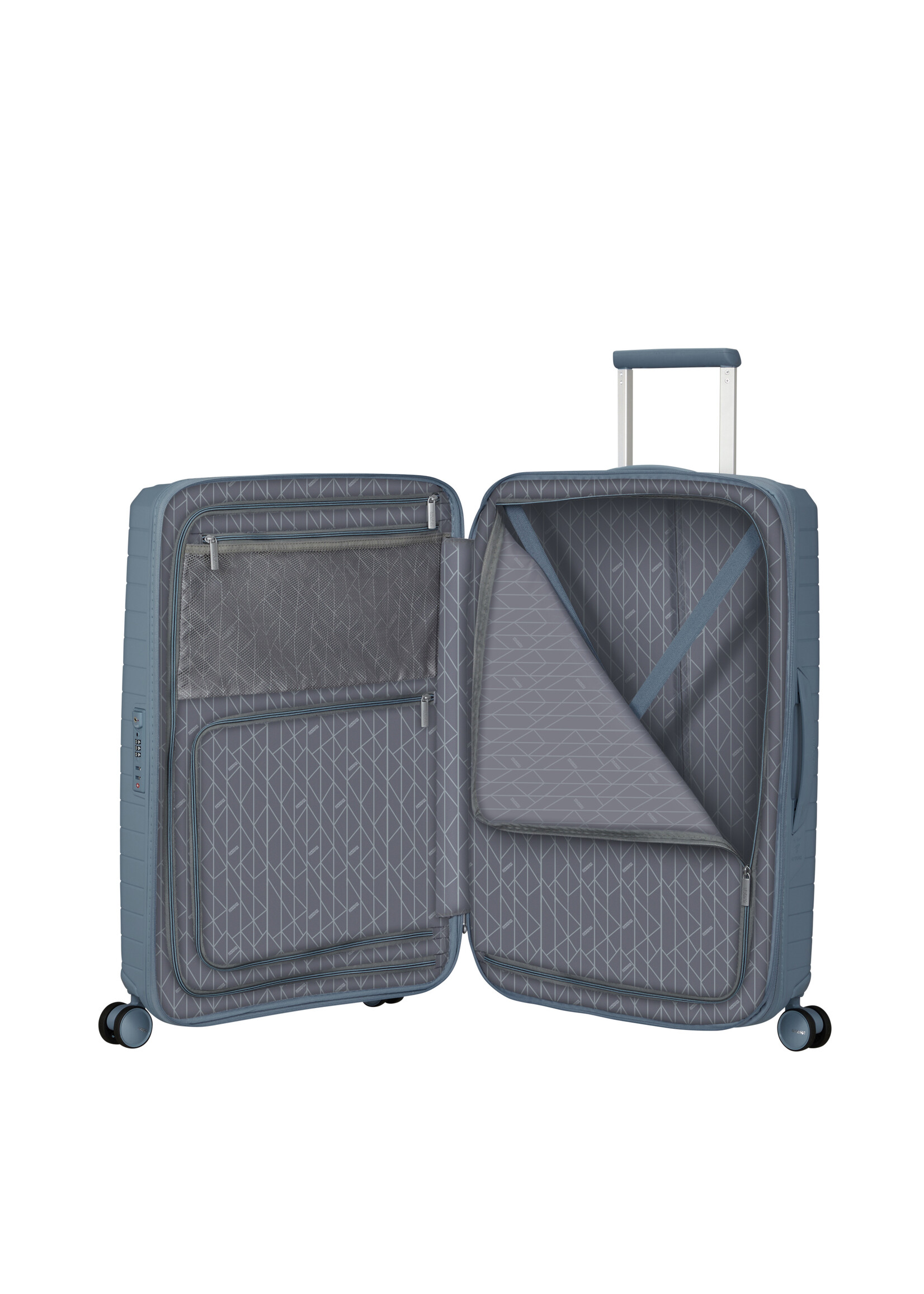 AMERICAN TOURISTER FASTFORWARD SP 68 EXP STEEL BLUE