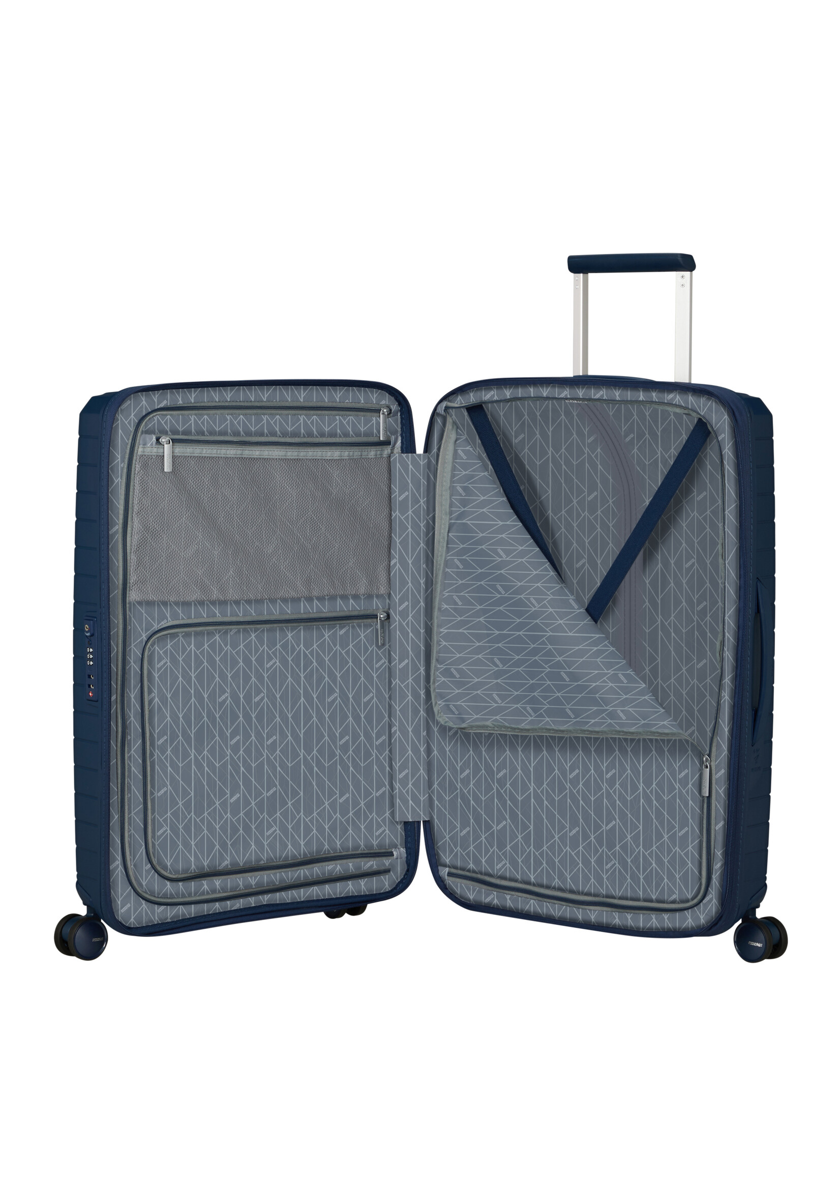 AMERICAN TOURISTER FASTFORWARD SP 68 EXP NAVY BLUE