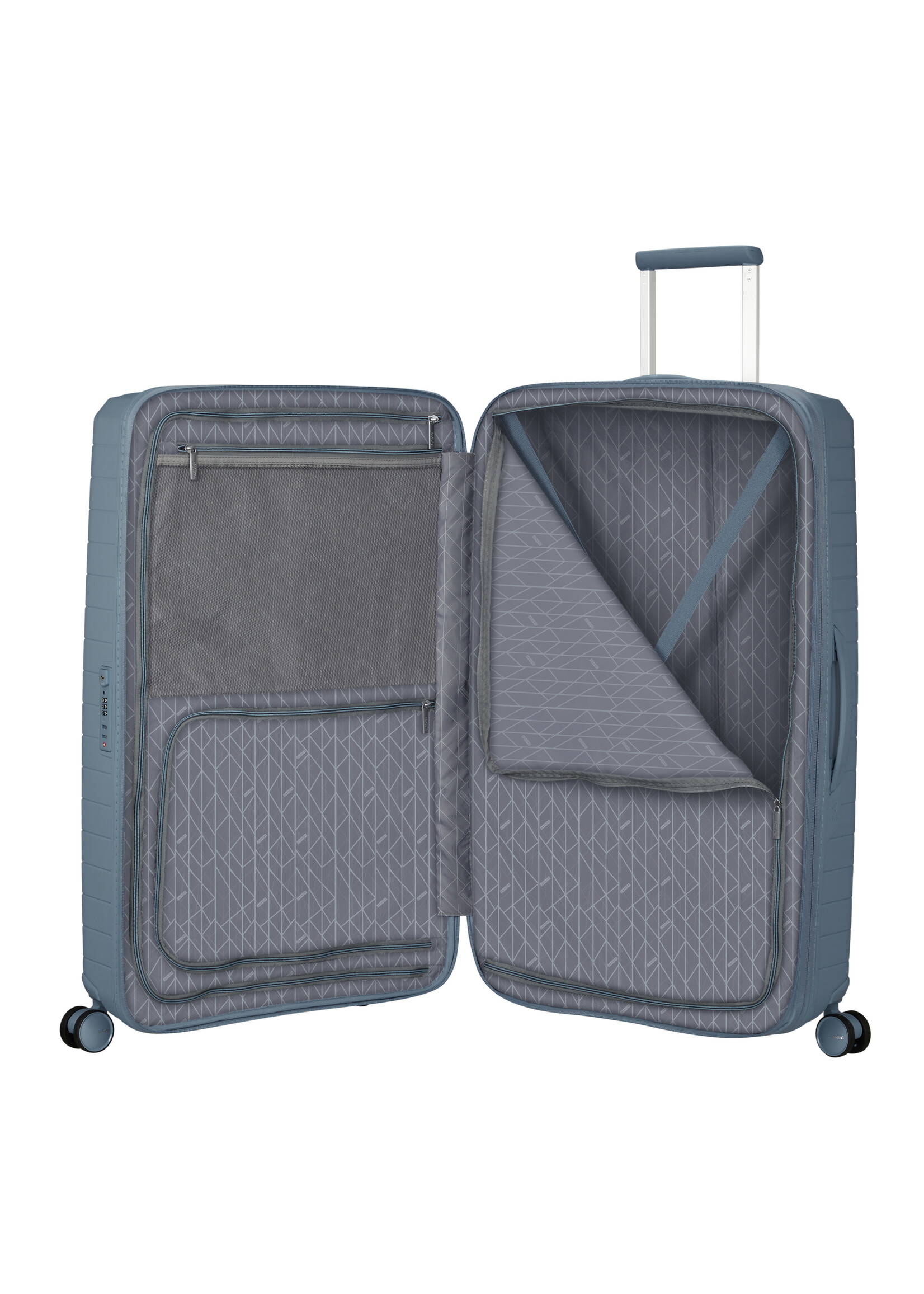 AMERICAN TOURISTER FASTFORWARD SP 78 EXP STEEL BLUE