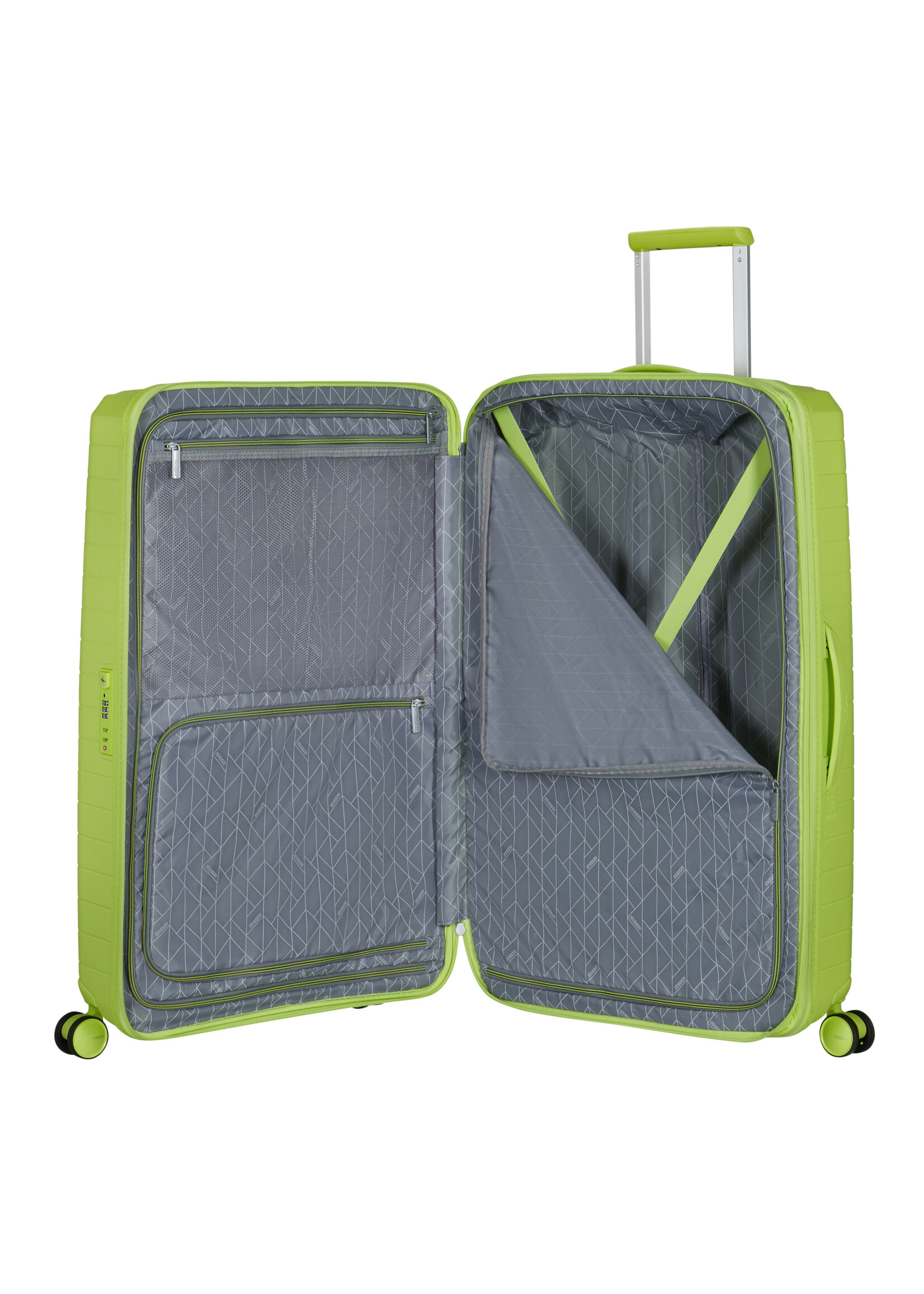 AMERICAN TOURISTER FASTFORWARD SP 78 EXP NEON LIME