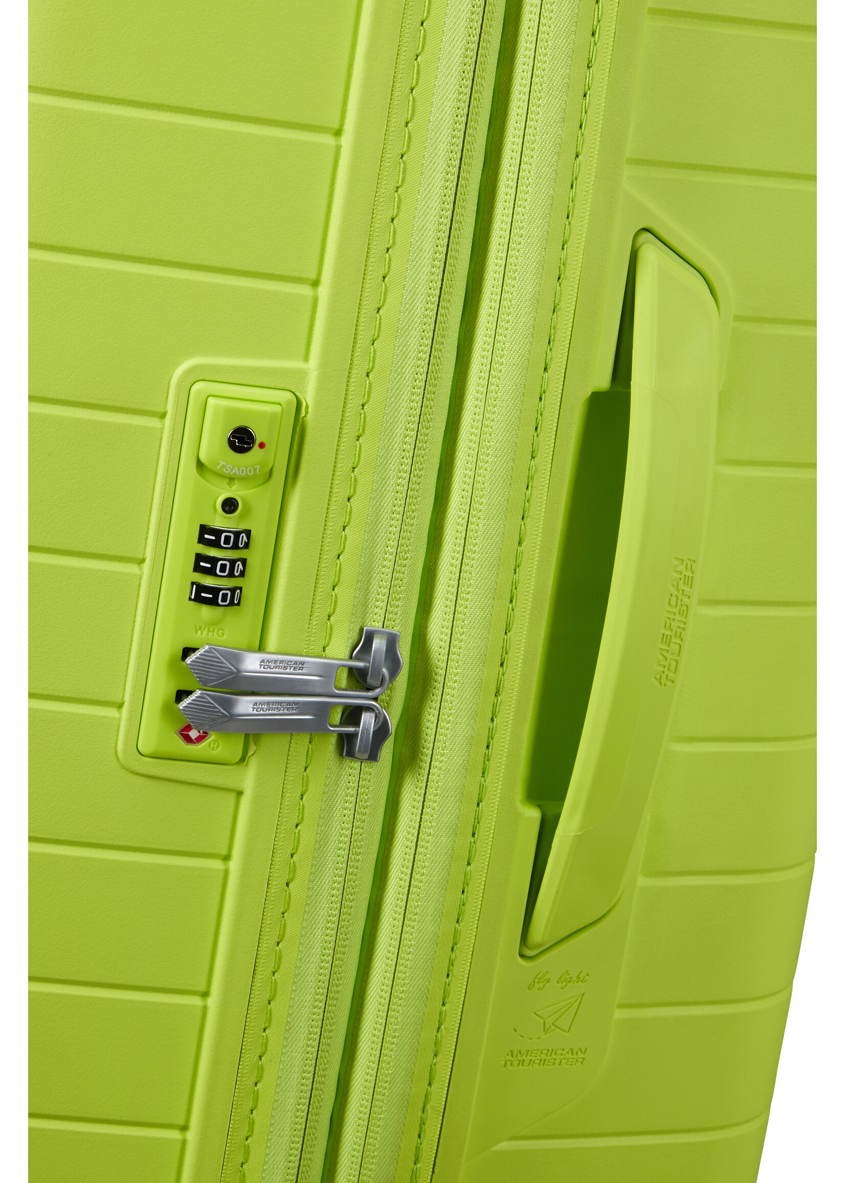 AMERICAN TOURISTER FASTFORWARD SP 78 EXP NEON LIME