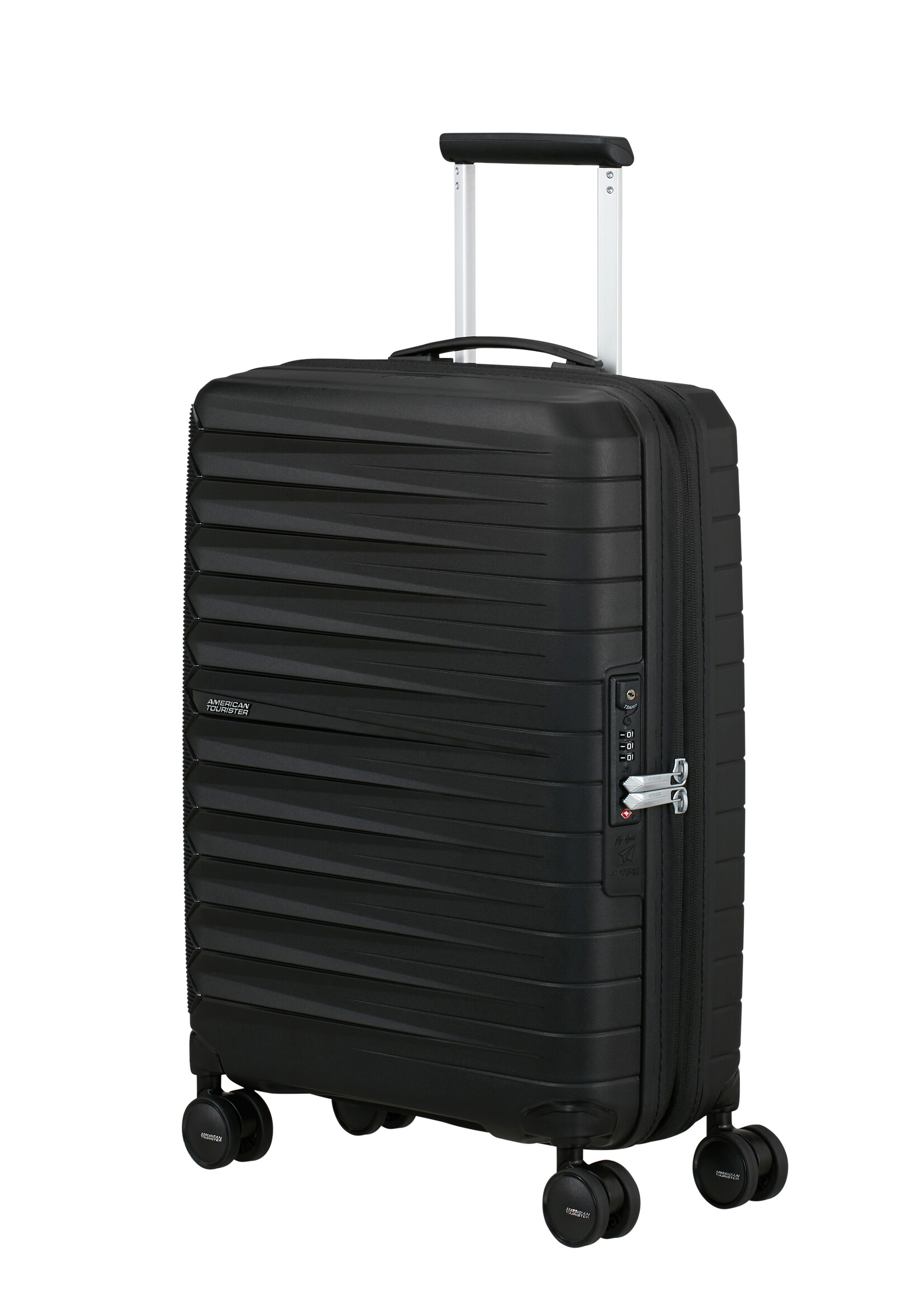 AMERICAN TOURISTER FASTFORWARD SP 55 EXP FLASH BLACK