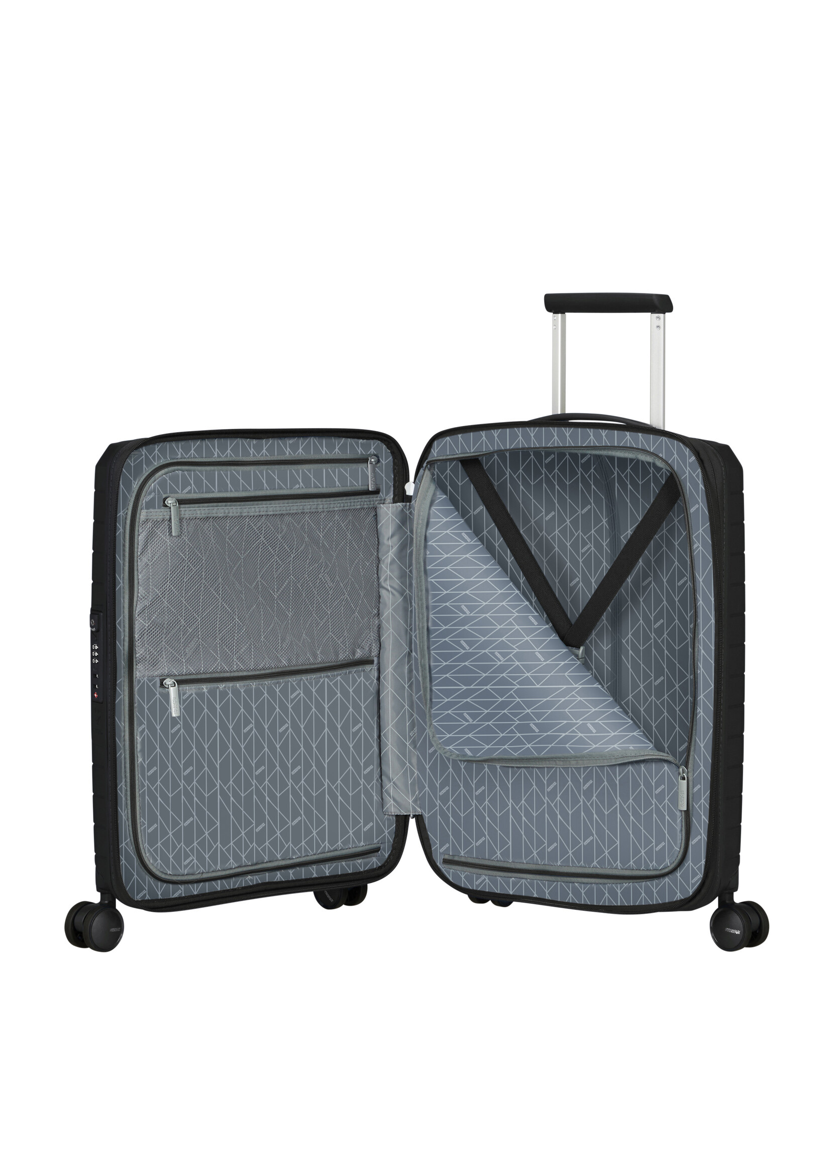 AMERICAN TOURISTER FASTFORWARD SP 55 EXP FLASH BLACK