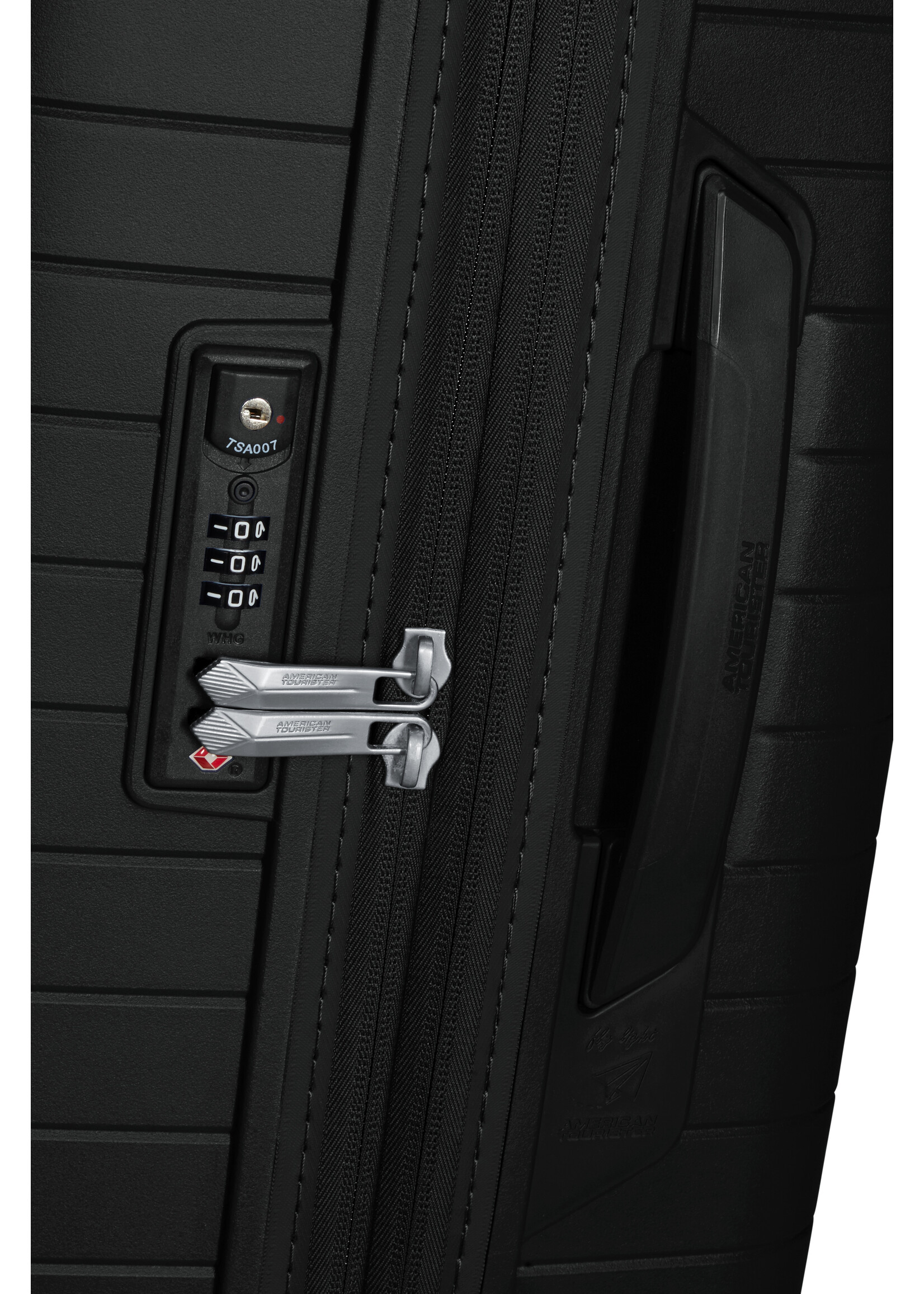 AMERICAN TOURISTER FASTFORWARD SP 55 EXP FLASH BLACK