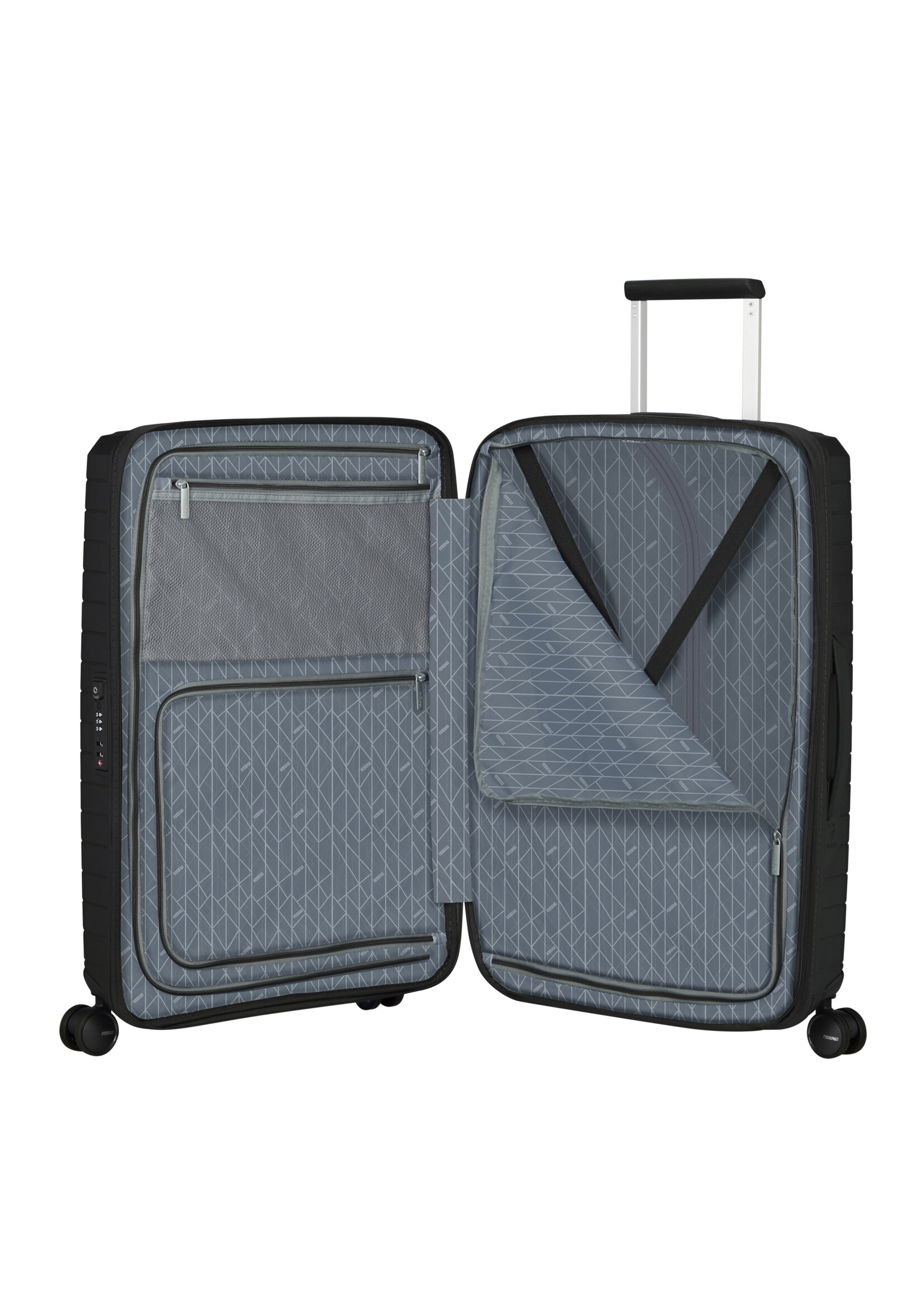 AMERICAN TOURISTER FASTFORWARD SP 68 EXP FLASH BLACK