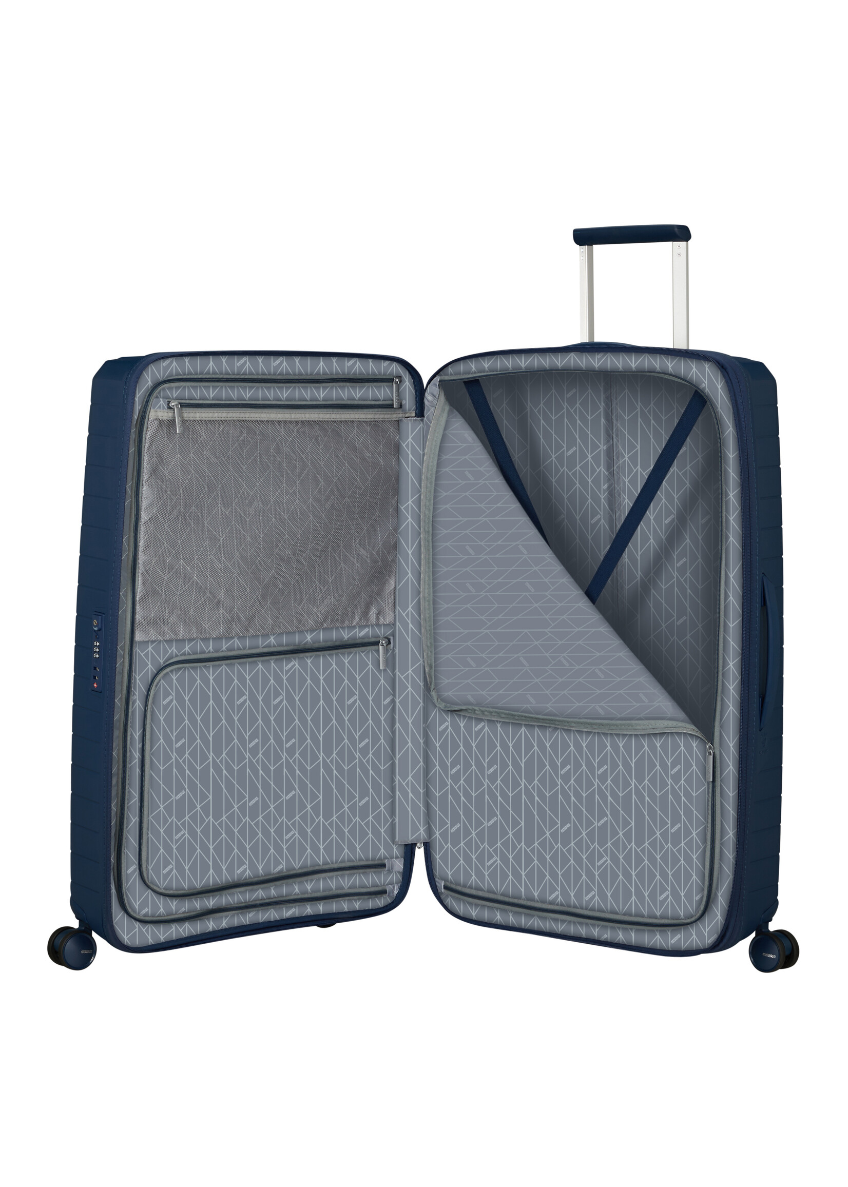 AMERICAN TOURISTER FASTFORWARD SP 78 EXP NAVY BLUE