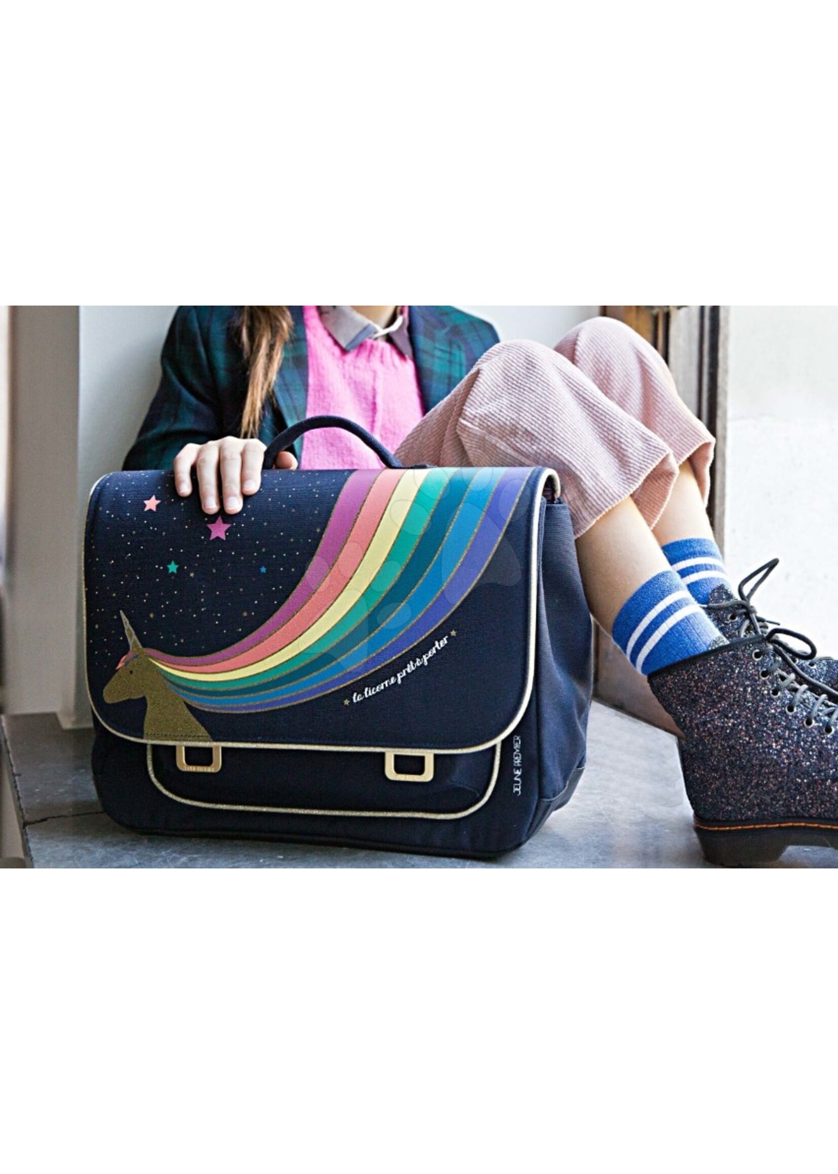 JEUNE PREMIER It Bag Midi Unicorn Gold