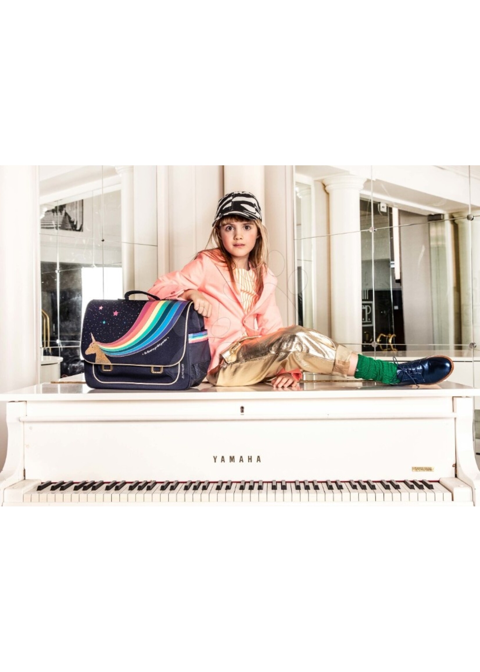 JEUNE PREMIER It Bag Midi Unicorn Gold