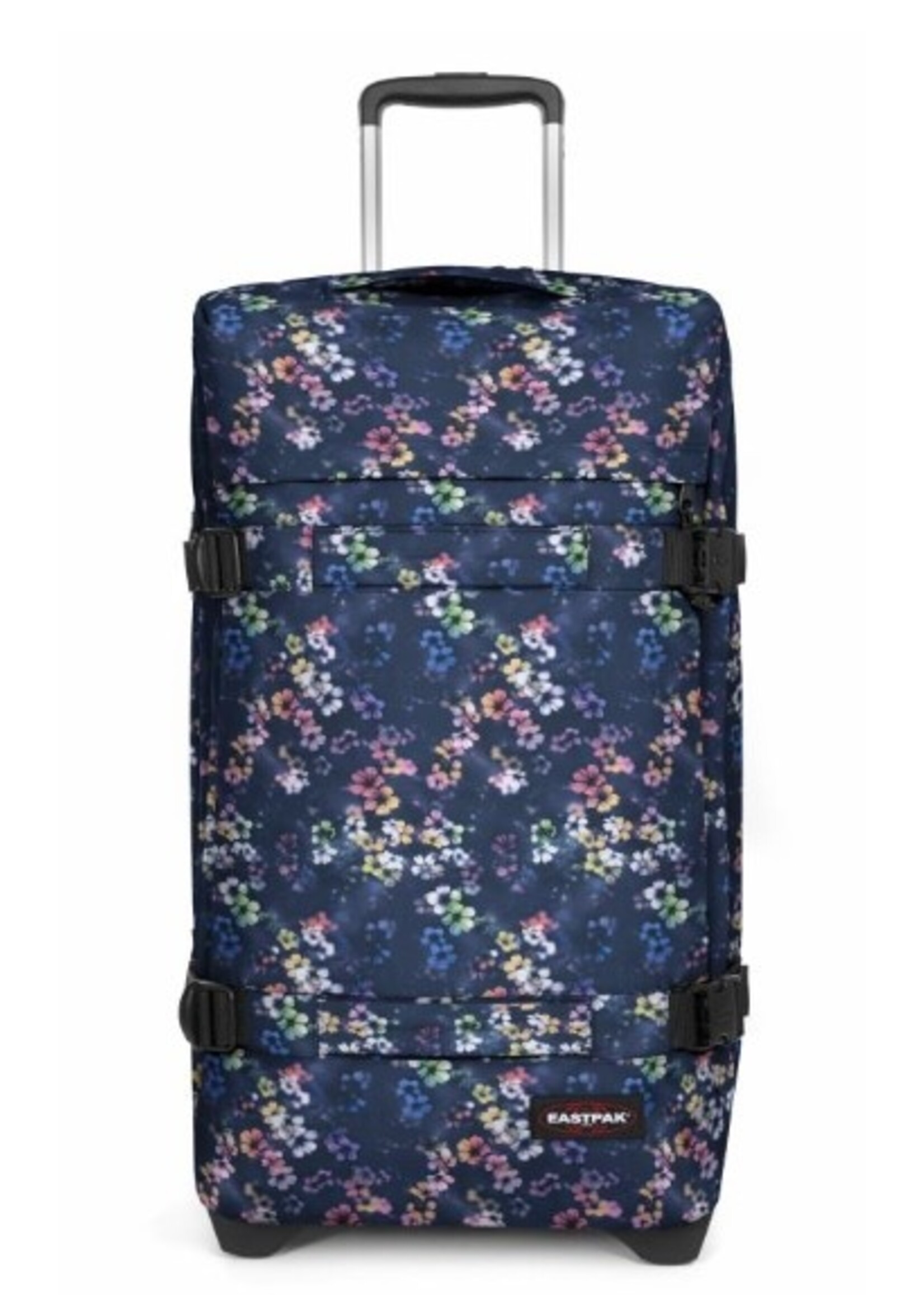 EASTPAK TRANSIT'R L FLORA FADE NAVY