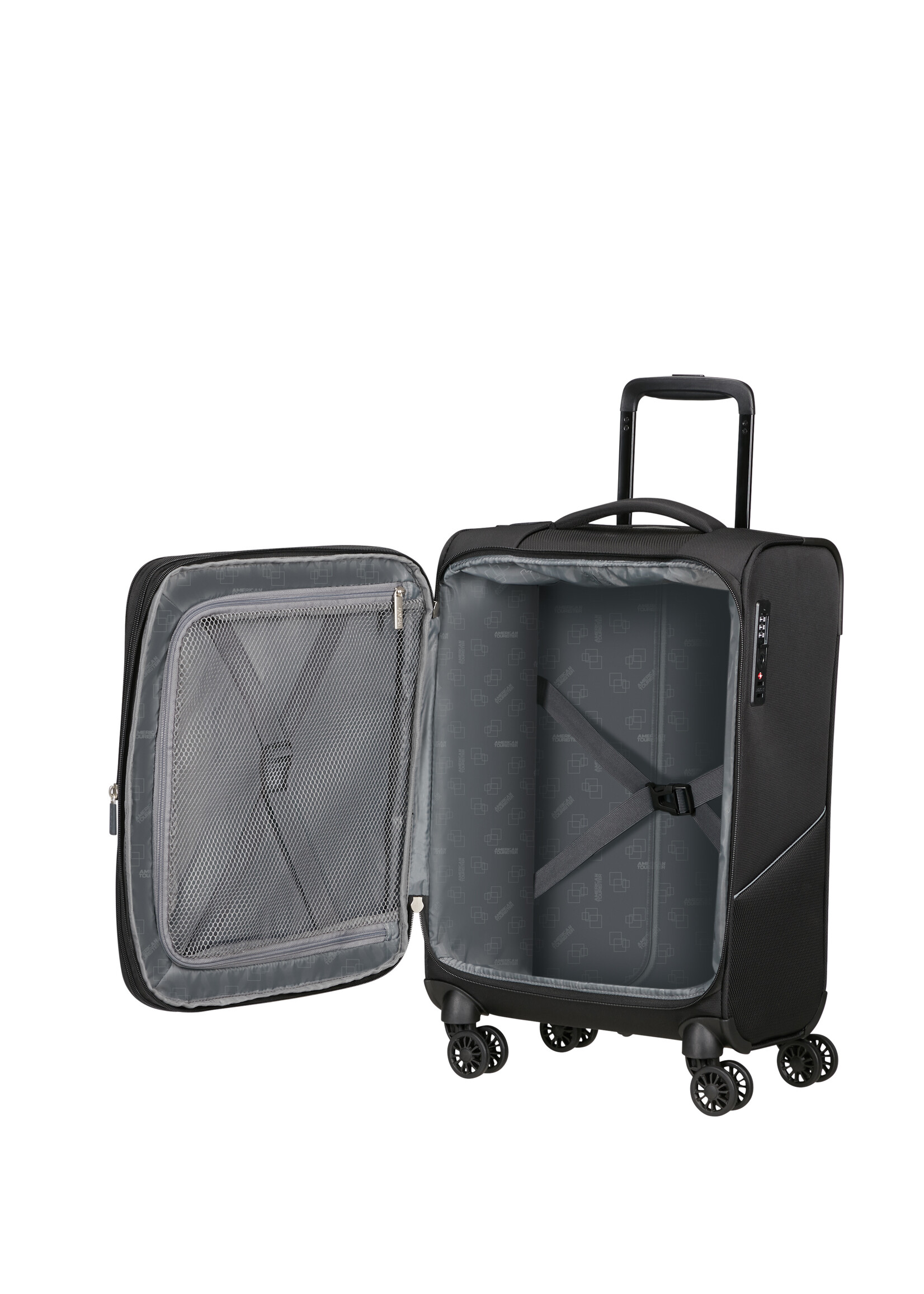 AMERICAN TOURISTER SUMMERRIDE SP 55 EXP 55 L35 BLACK