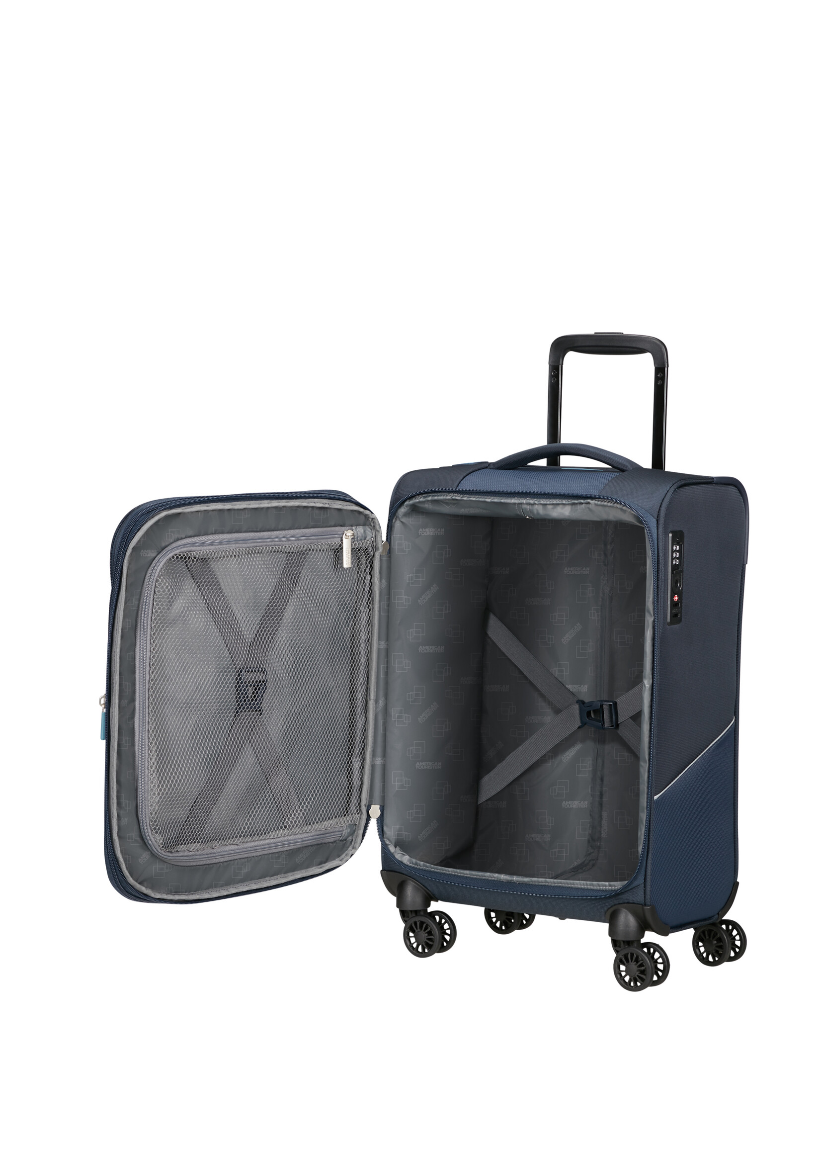 AMERICAN TOURISTER SUMMERRIDE SP 55 EXP 55 L35 NAVY
