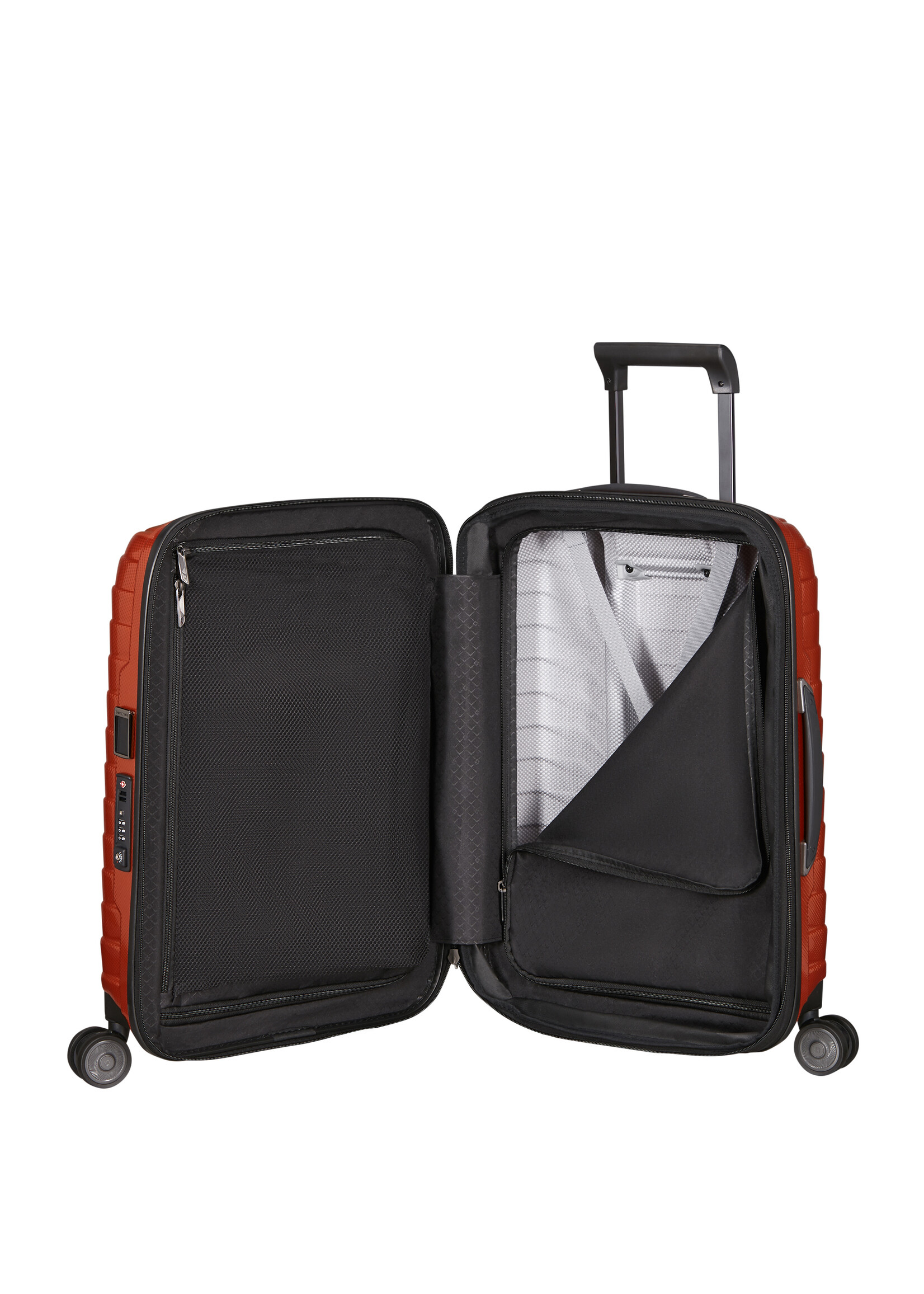 SAMSONITE PROXIS SPINNER 55 EXP FLAME