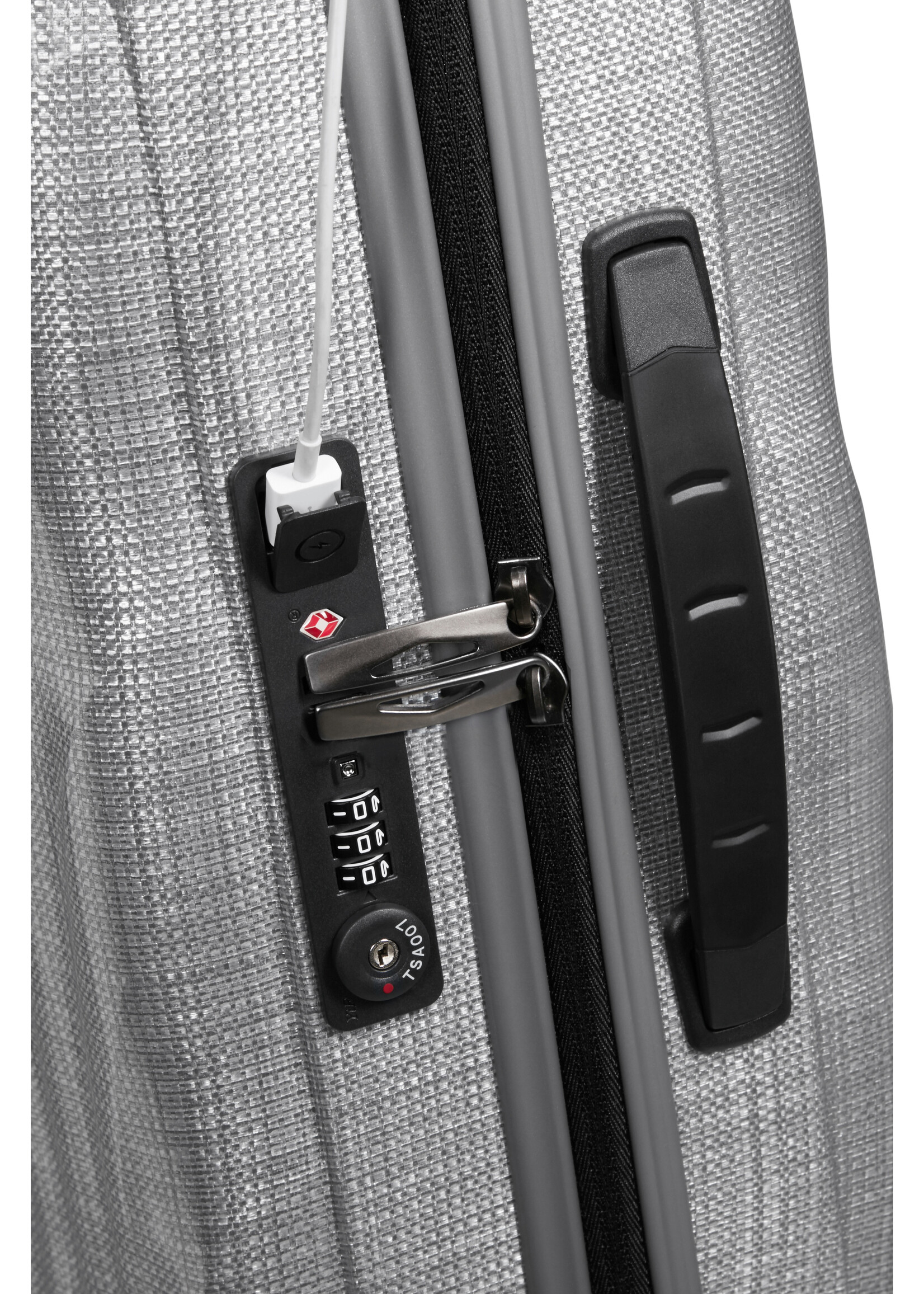 SAMSONITE C-LITE SPINNER 55 EXP LTD ALUMINIUM